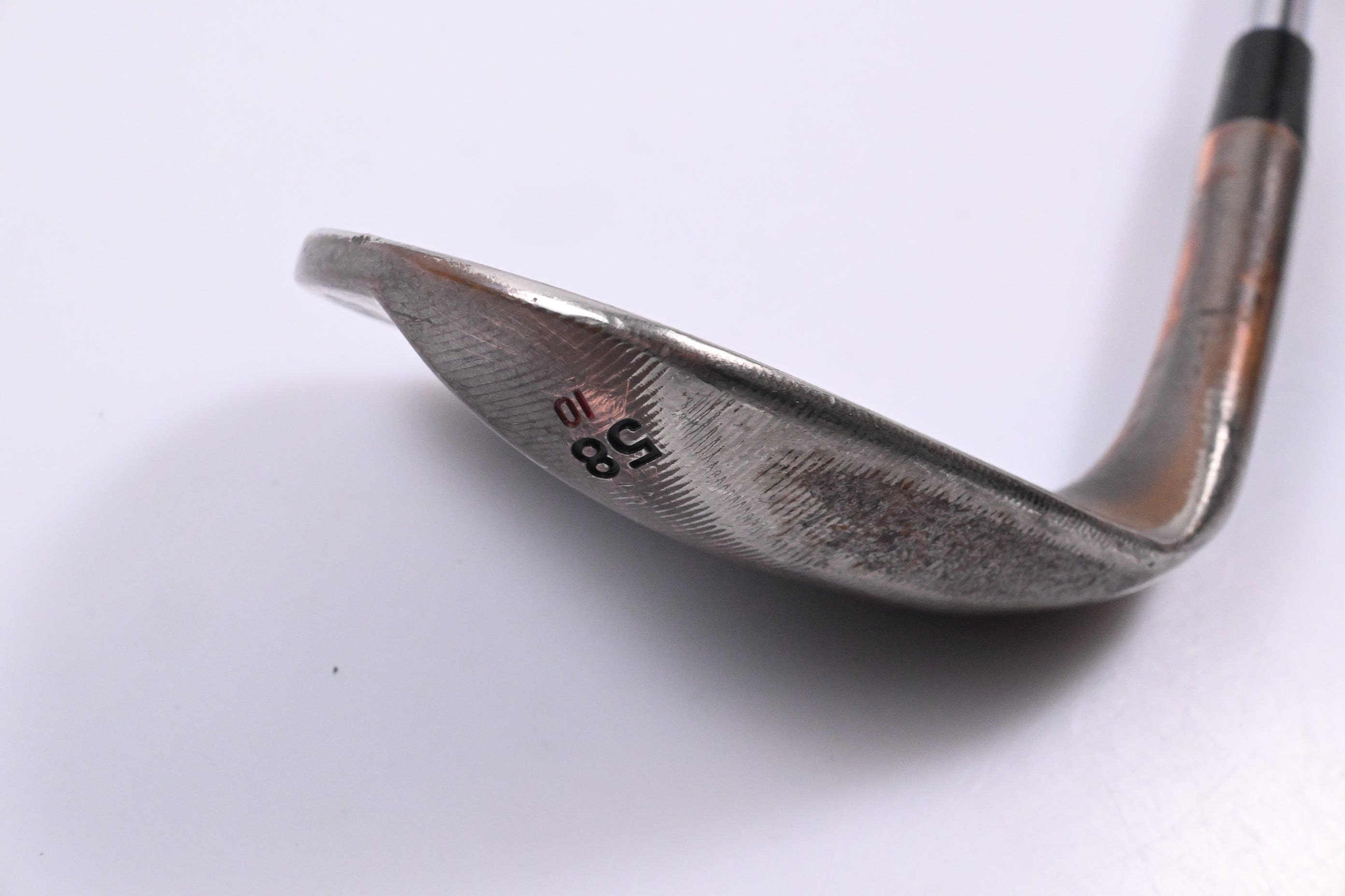 Taylormade Hi-Toe Raw Lob Wedge / 58 Degree / Wedge Flex KBS Hi-Rev 2.0 115