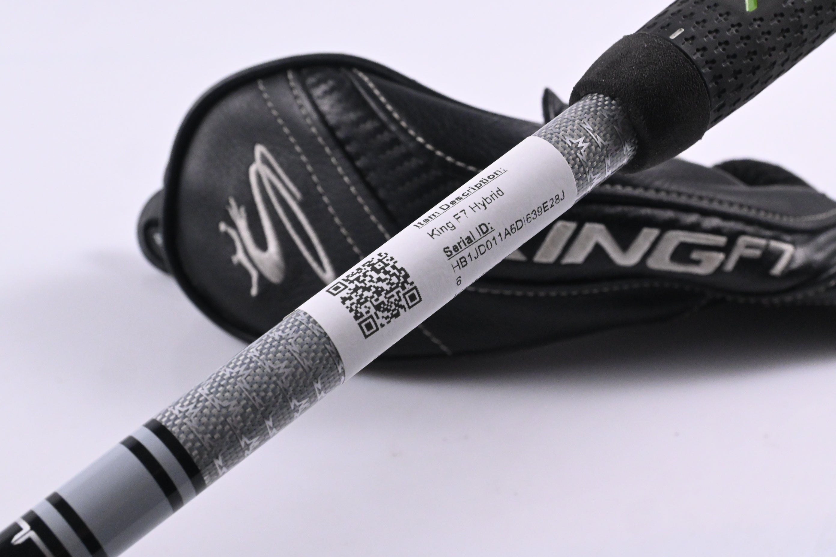 Cobra King F7 #3-4 Hybrid / 19-22 Degree / Stiff Flex Tensei AV Raw White 90