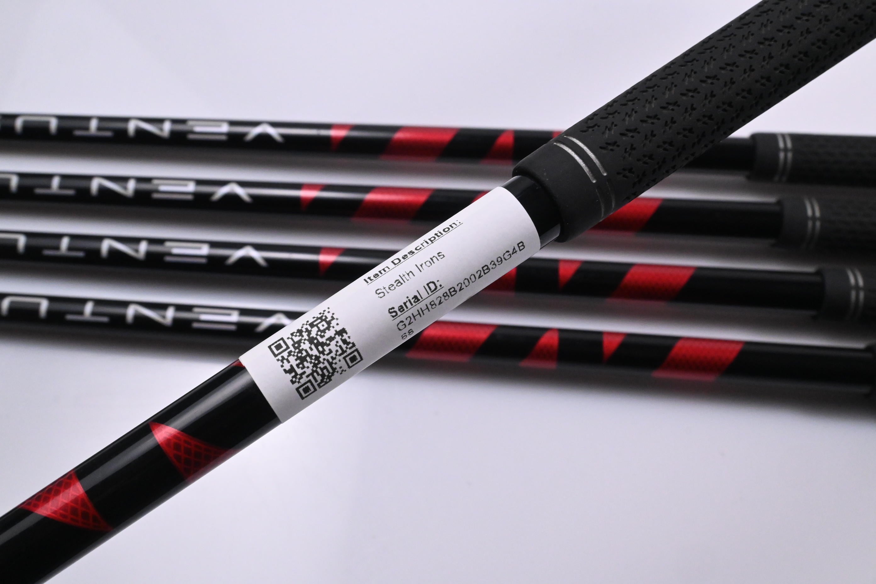 Taylormade Stealth Irons / 7-PW+SW / Senior Flex Fujikura Ventus Red 5 Shafts