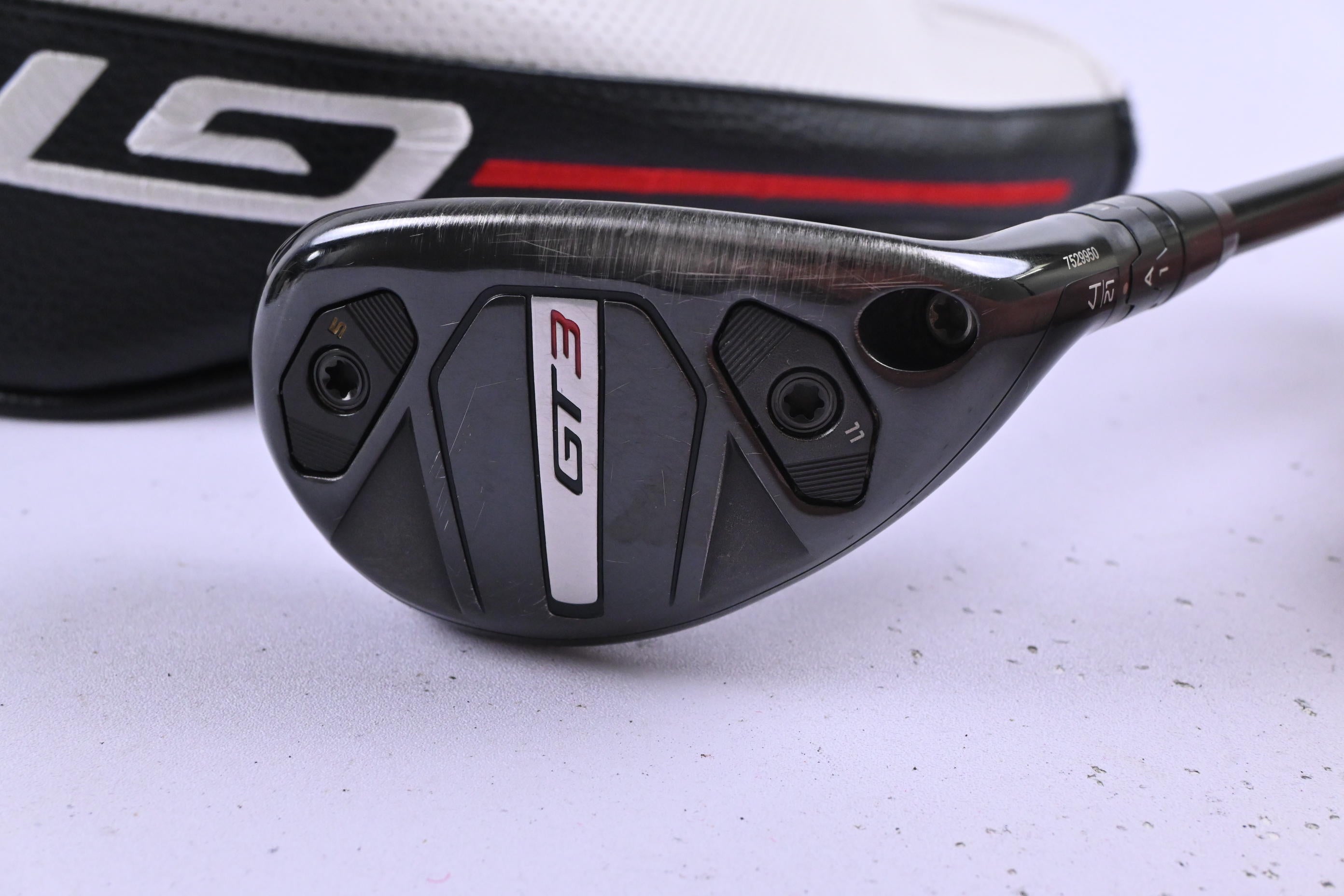 Titleist GT3 #4 Hybrid / 21 Degree / Stiff Flex HZRDUS Gen4 Black 80 Shaft