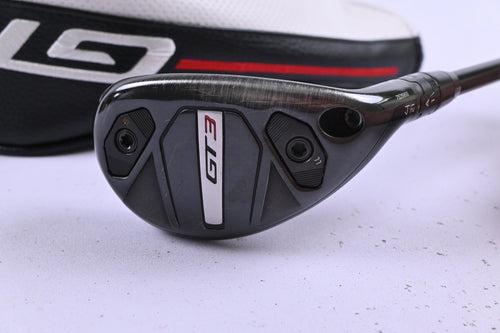 Titleist GT3 #4 Hybrid / 21 Degree / Stiff Flex HZRDUS Gen4 Black 80 Shaft