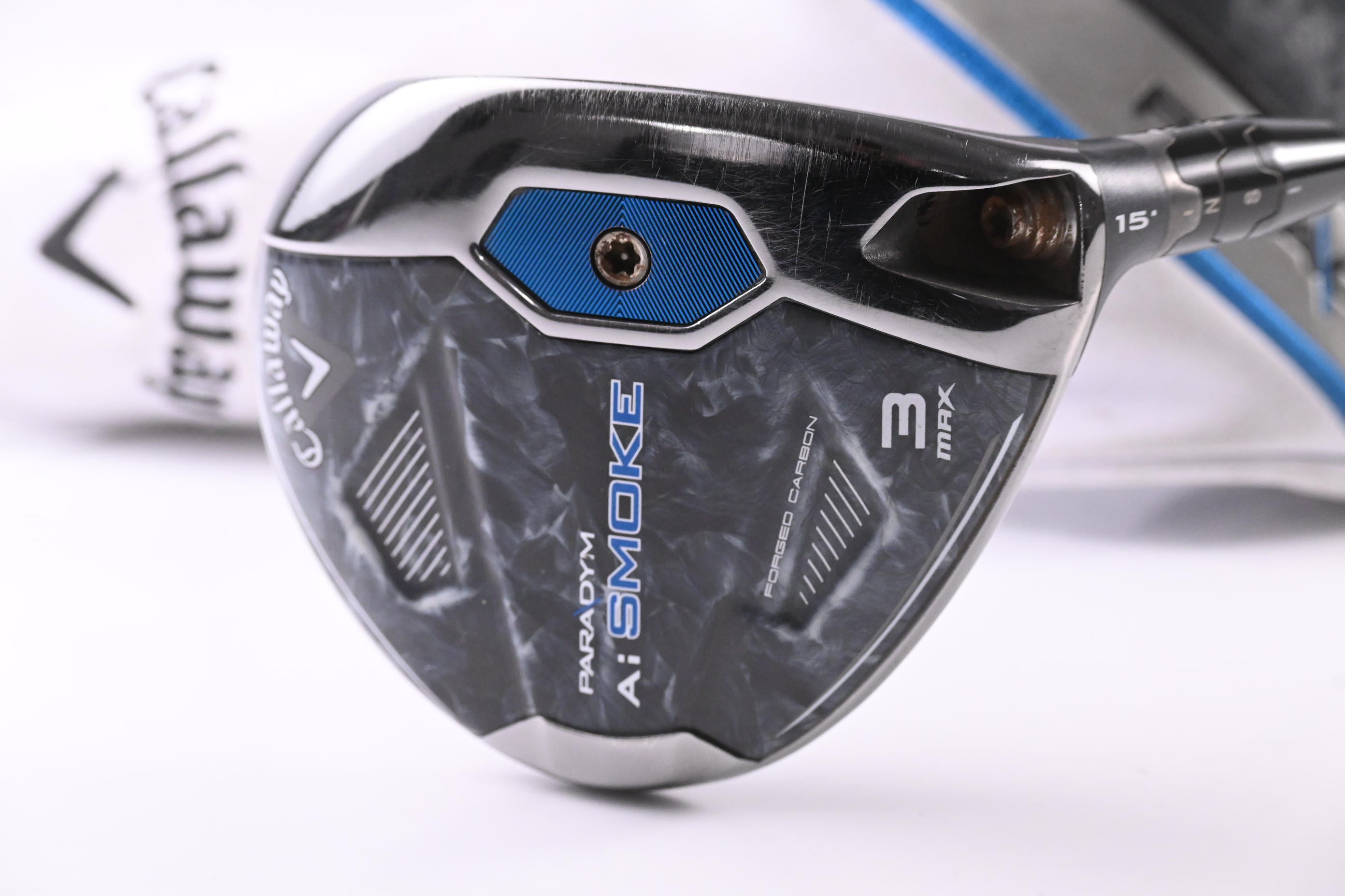 Callaway Paradym Ai Smoke Max #3 Wood / 15 Degree / Regular Flex Tensei AV Blue