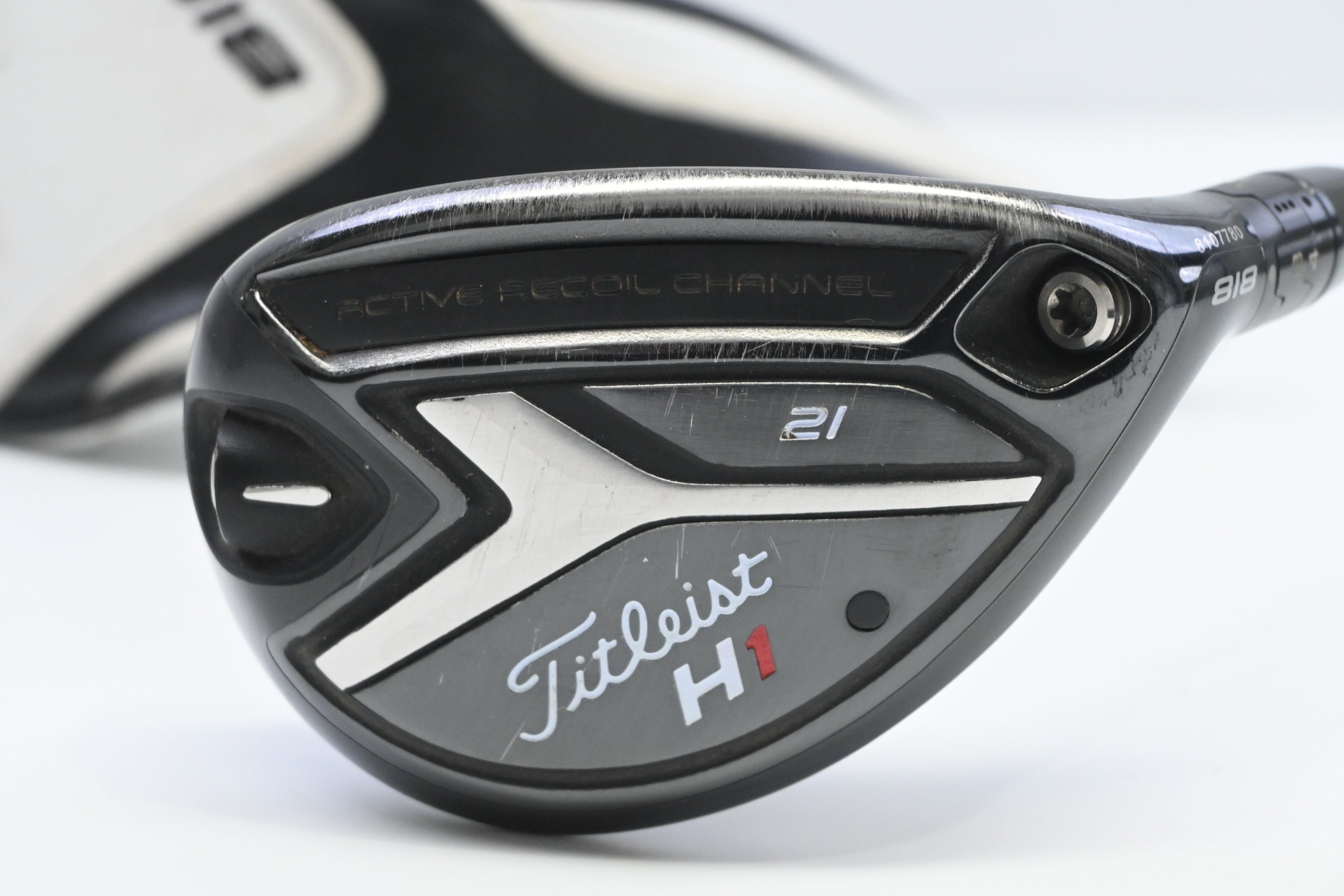 Titleist 818 H1 #3 Hybrid / 21 Degree / Stiff Flex Fujikura Atmos Tour Spec Blue
