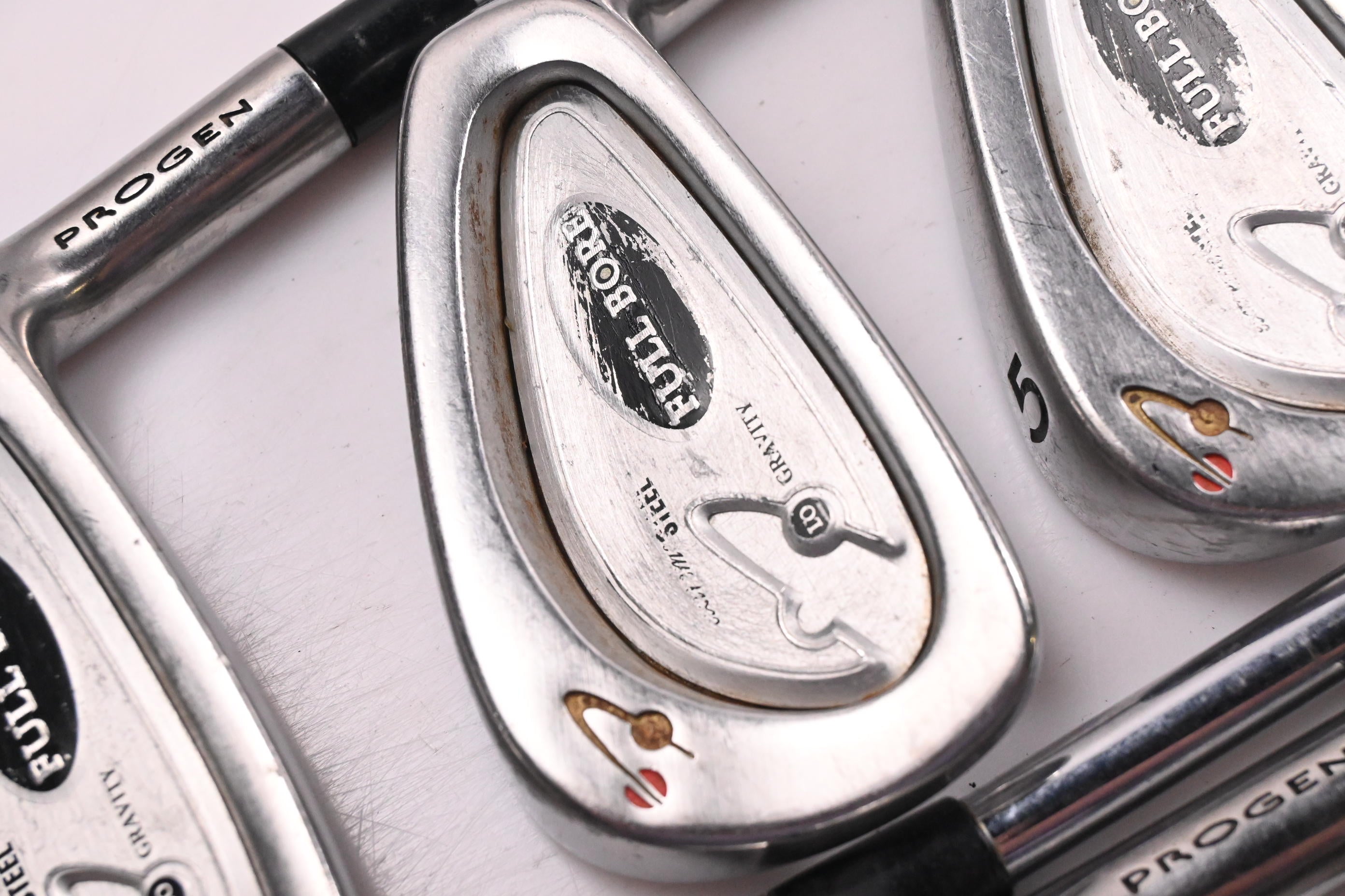 Progen Full Bore Irons / 3-PW+SW / Regular Flex Dynamic Gold Lite R300 Shafts