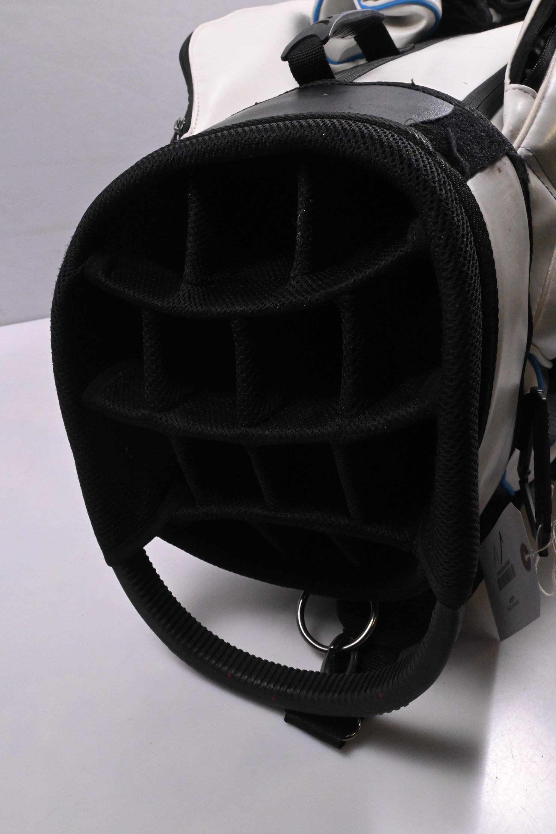 Powakaddy Cart Bag / 14-Way Divider / White, Black