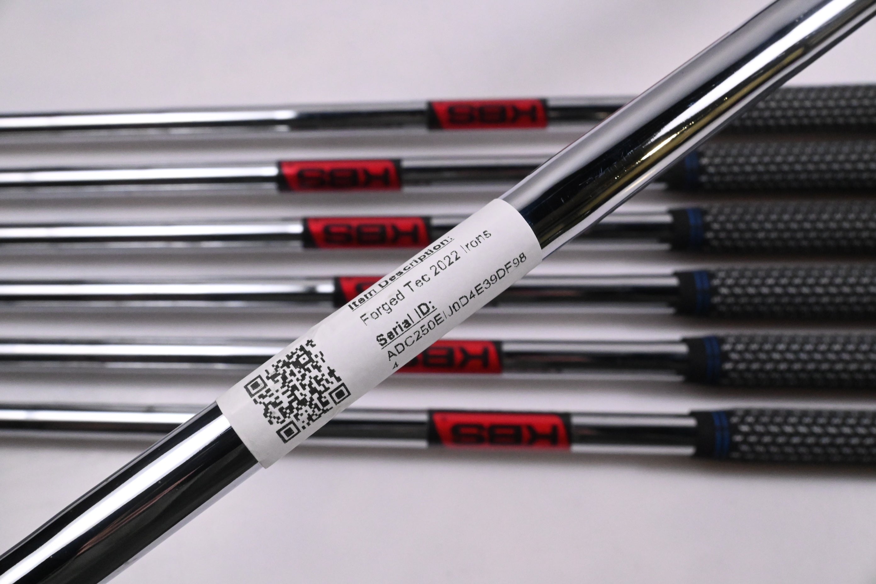 Cobra Forged Tec One Length  2022 Irons / 5-PW+GW / Regular Flex KBS $-Taper