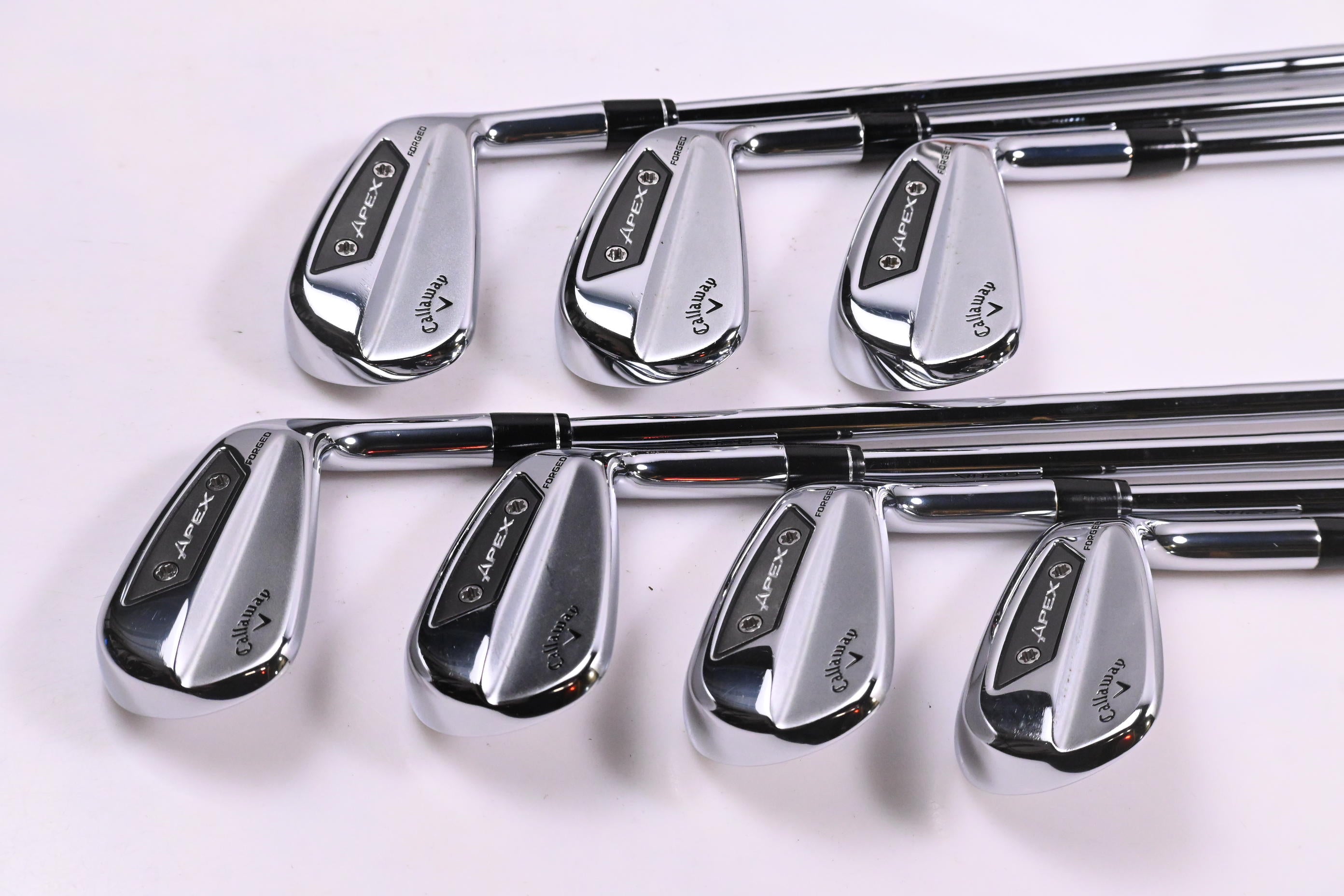 Callaway Apex Ai150 Irons / 5-PW+GW / X-Flex KBS $-Taper 130 Shafts