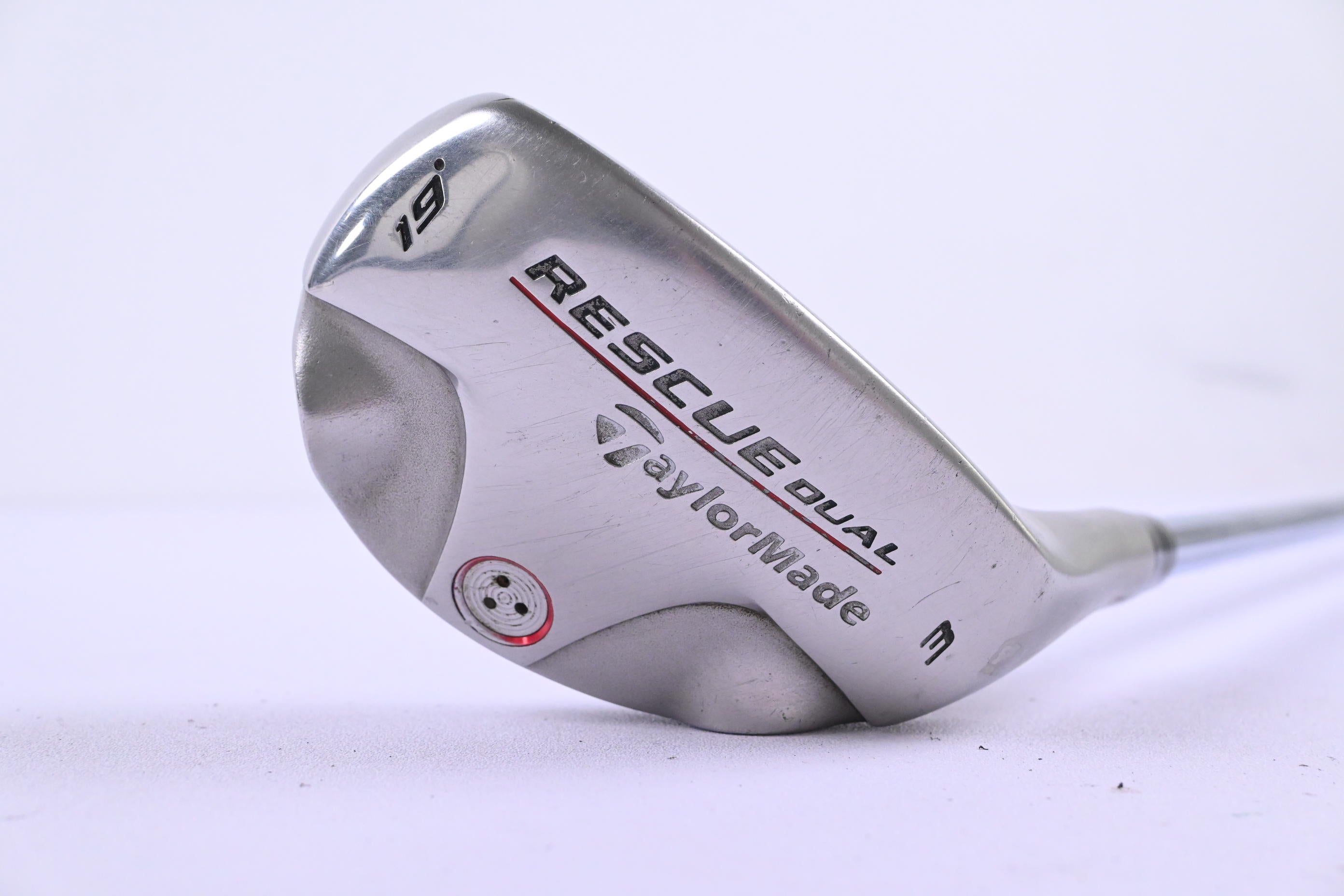 Taylormade Rescue Dual #3 Hybrid / 19 Degree / Regular Flex Steel Shaft