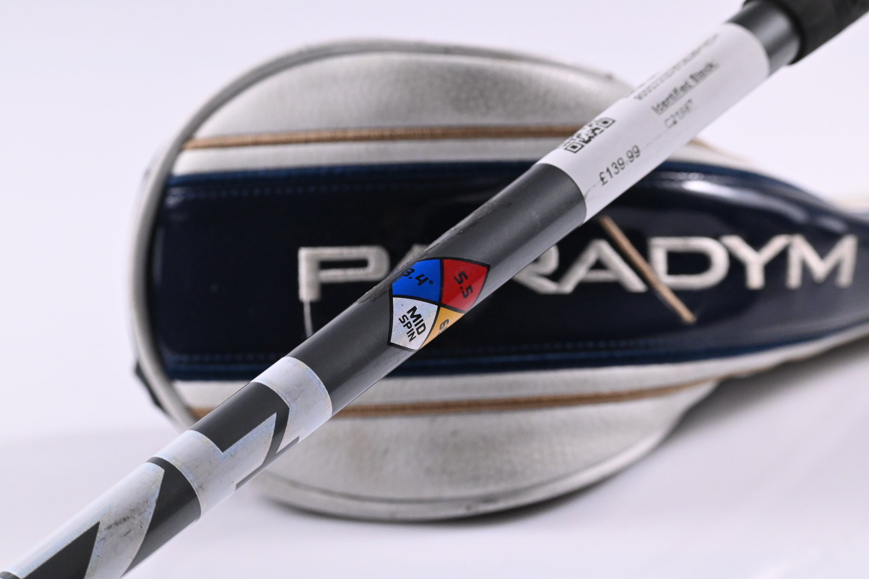 Callaway Paradym X #4 Hybrid / 21 Degree / Regular Flex HZRDUS Silver 65 Shaft