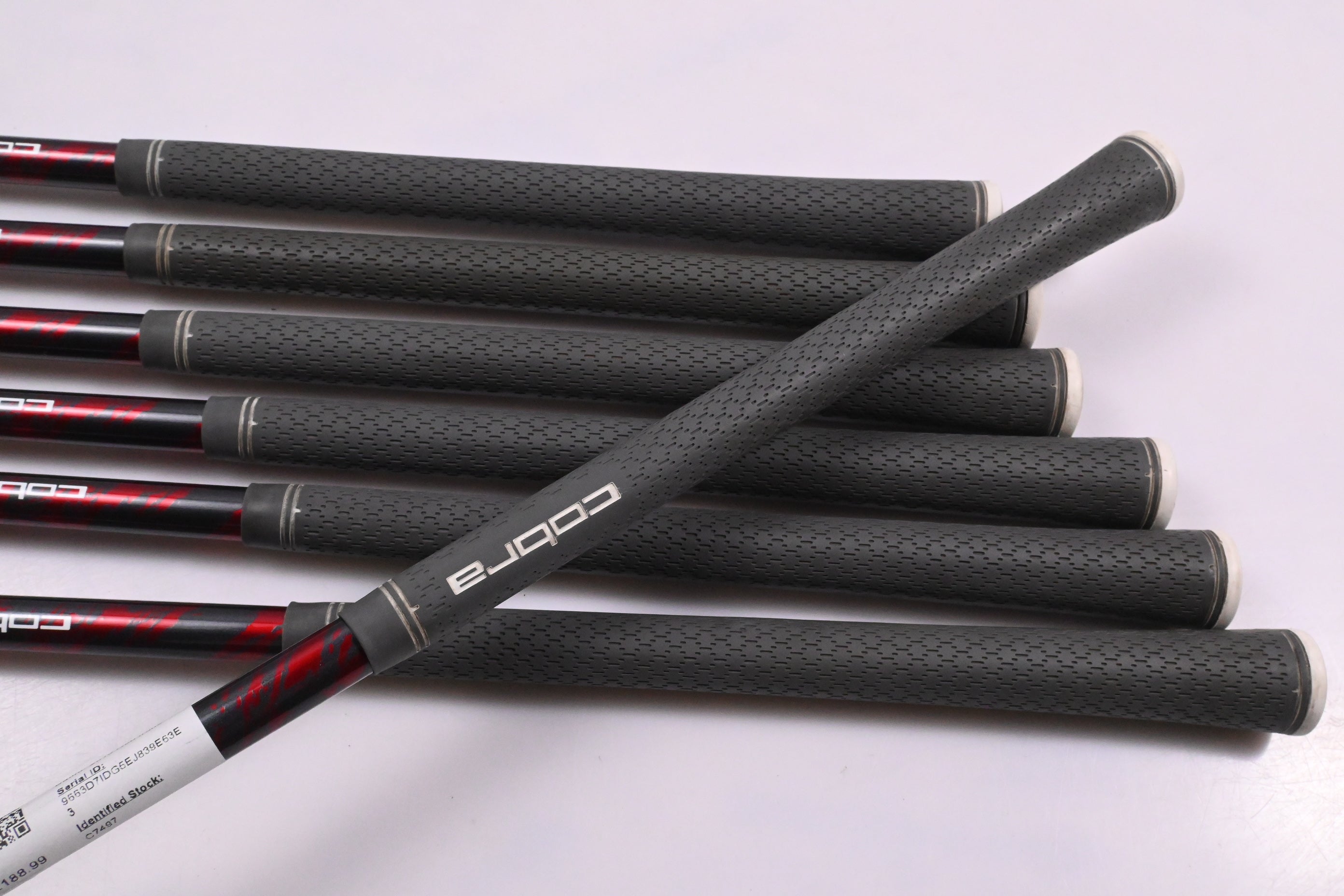 Cobra Baffler 2013 Red Irons / 6-PW+SW / Regular Flex Baffler 50 Shafts