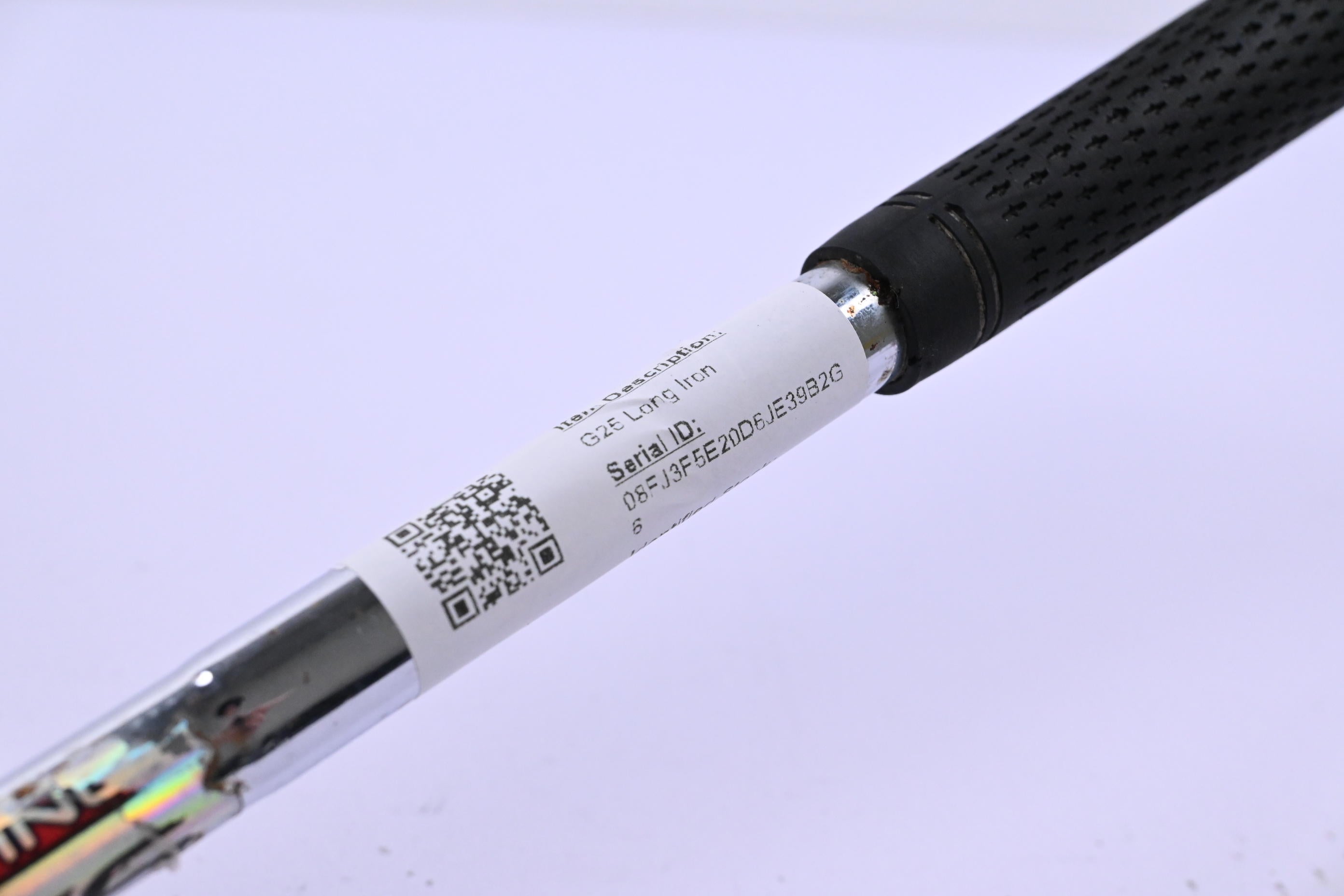Ping G25 #4 Iron / 23 Degree / Black Dot / Regular Flex Ping CFS Shaft