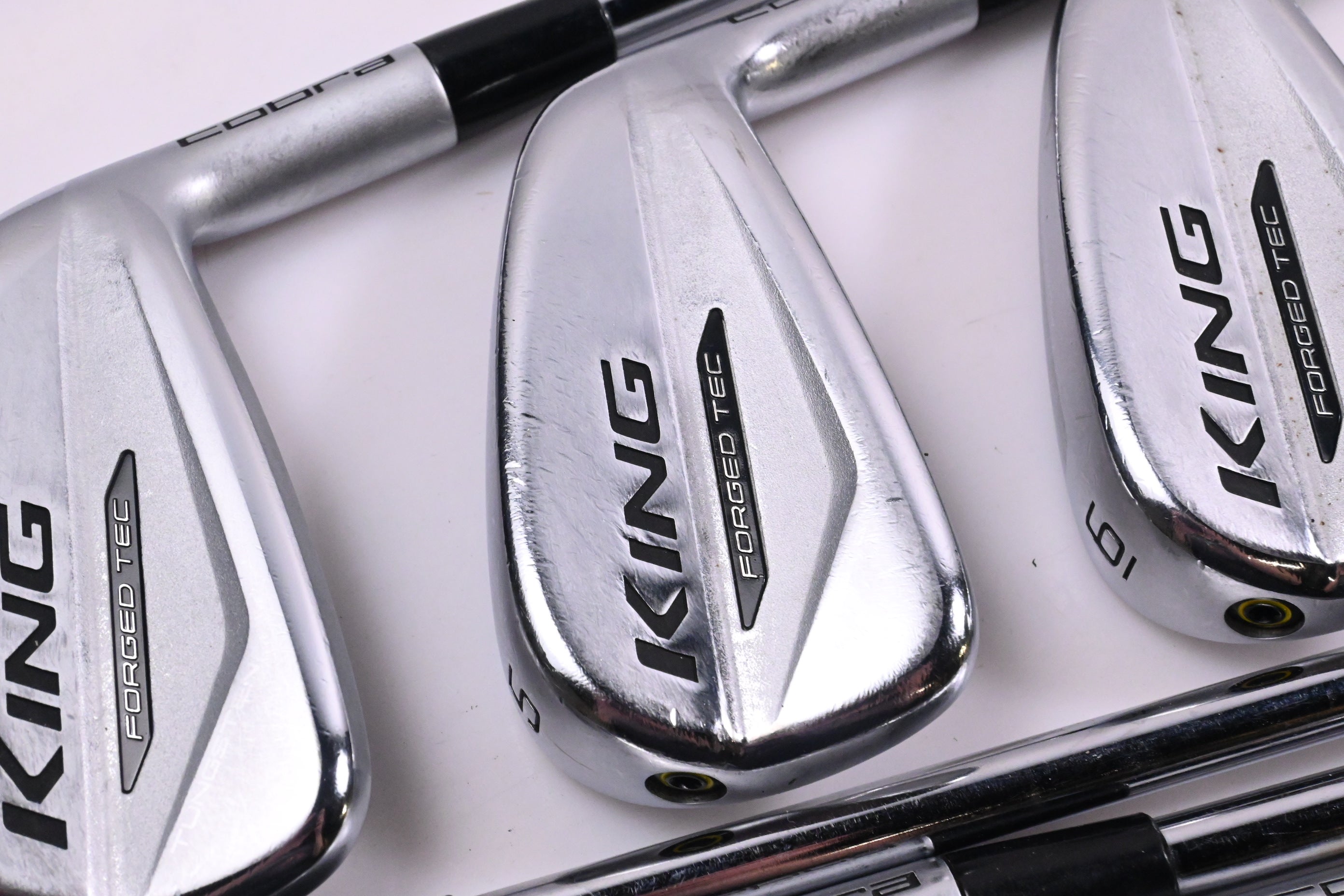 Cobra King Forged Tec 2020 Irons / 4-PW / Regular Flex KBS $-Taper Lite Shafts