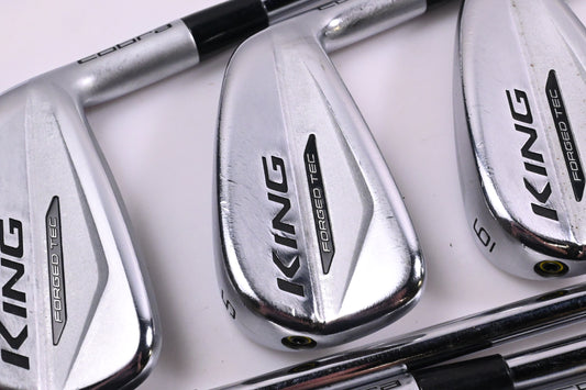 Cobra King Forged Tec 2020 Irons / 4-PW / Regular Flex KBS $-Taper Lite Shafts