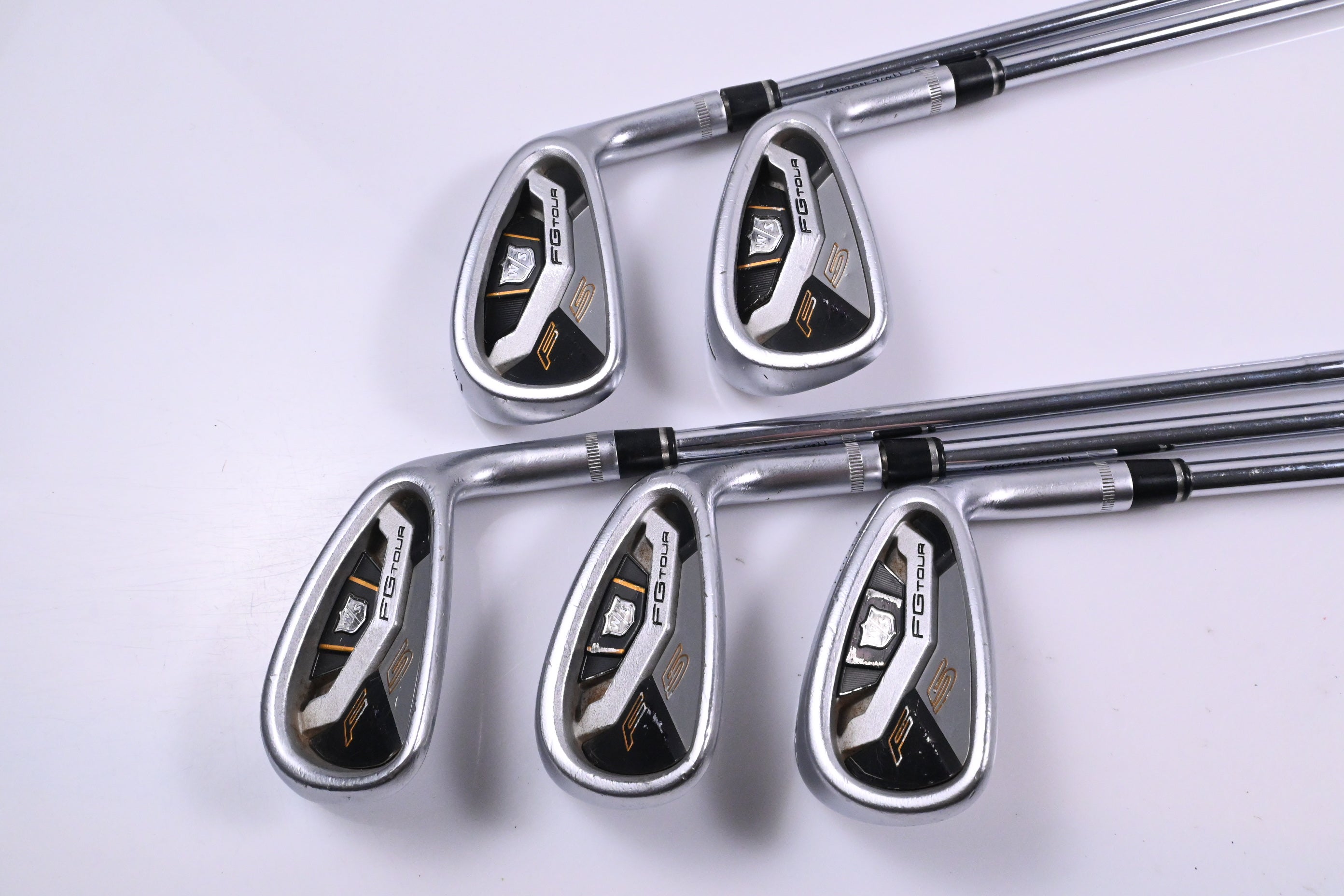 Wilson FG Tour F5 Irons / 6-PW / Stiff Flex Dynamic Gold XP S300 Shafts