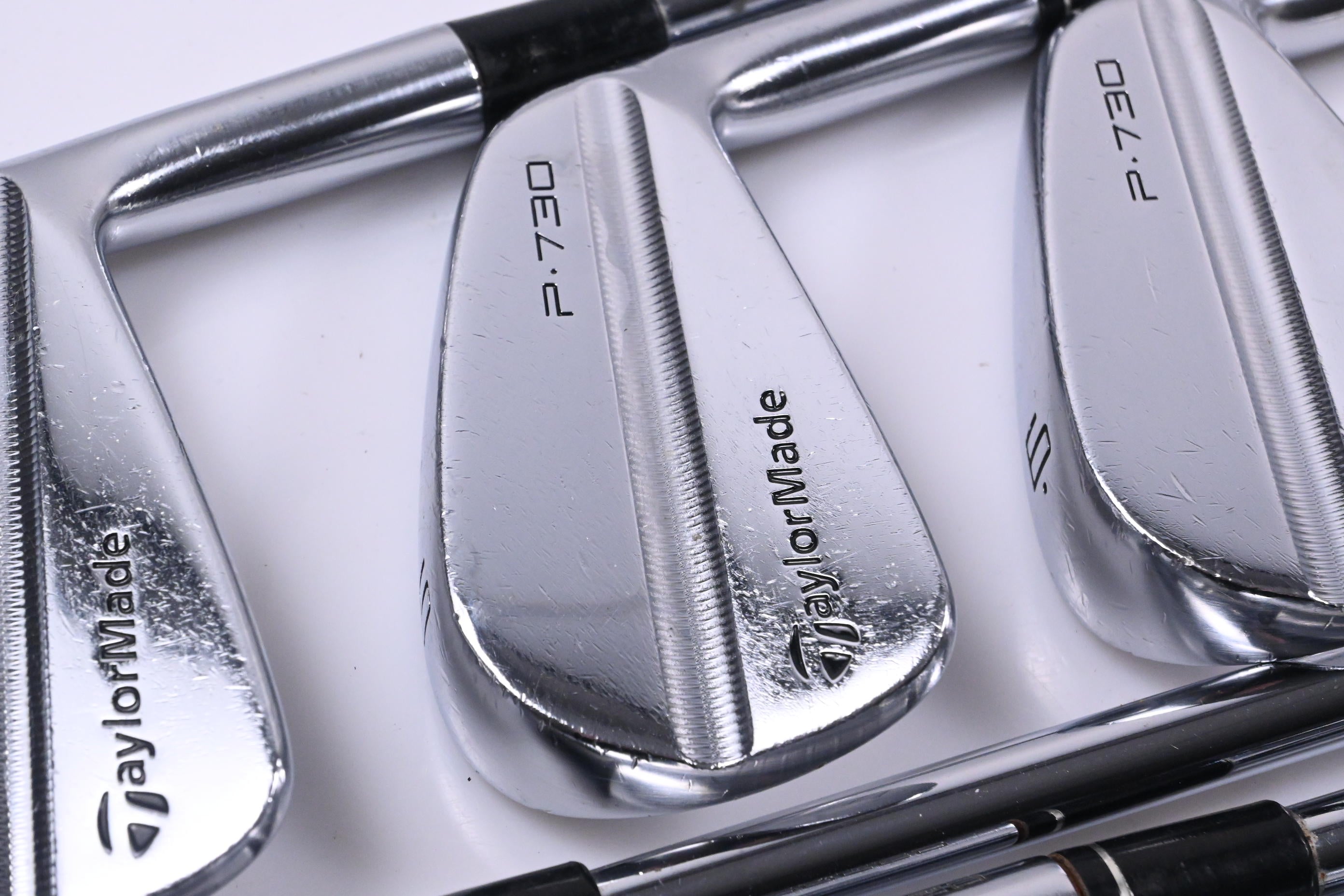 Taylormade P730 Irons / 4-PW / Stiff Flex KBS Tour Steel Shafts