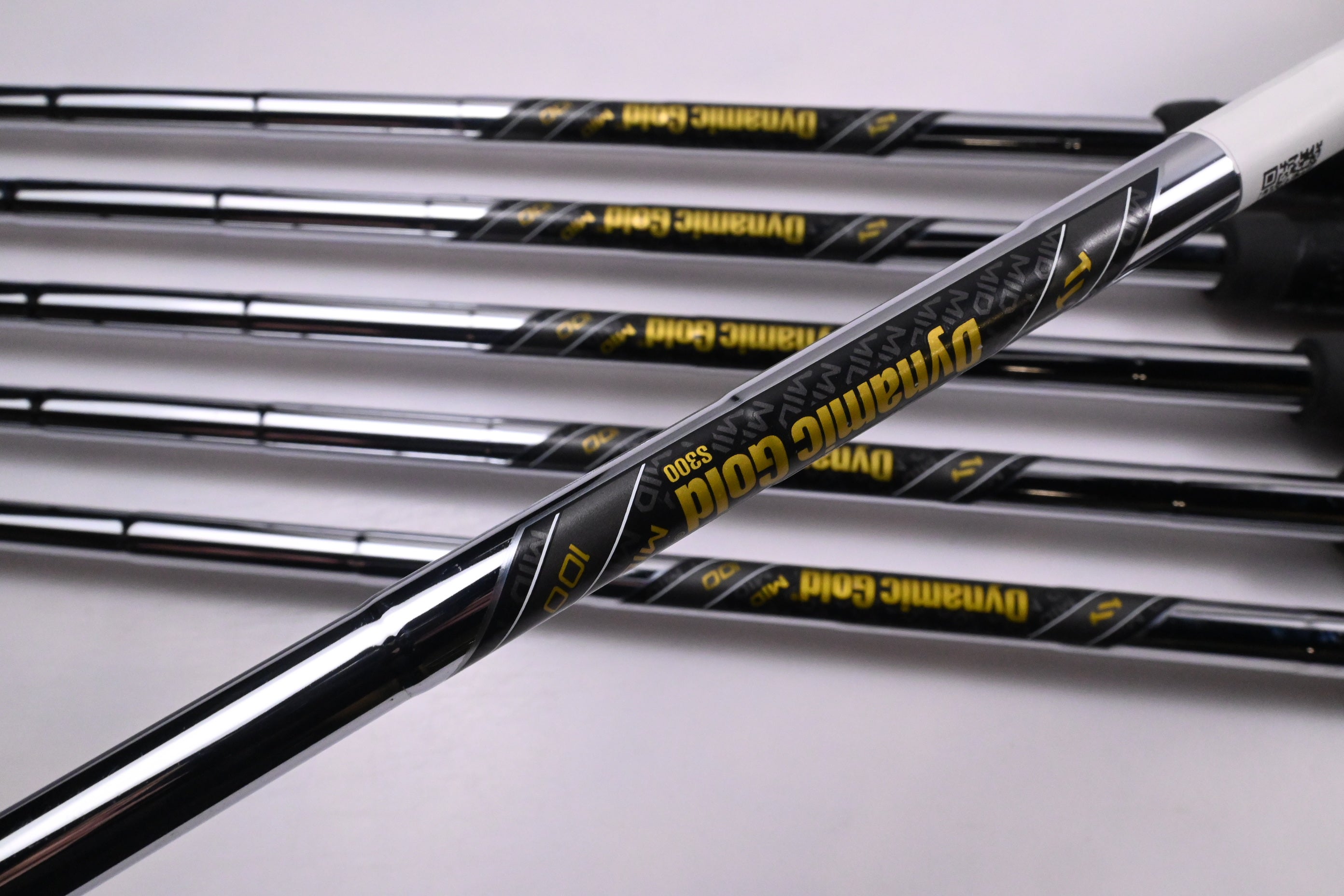 Left Hand Ping i530 Irons / 5-PW / Orange Dot / Stiff Flex Dynamic Gold Mid 100
