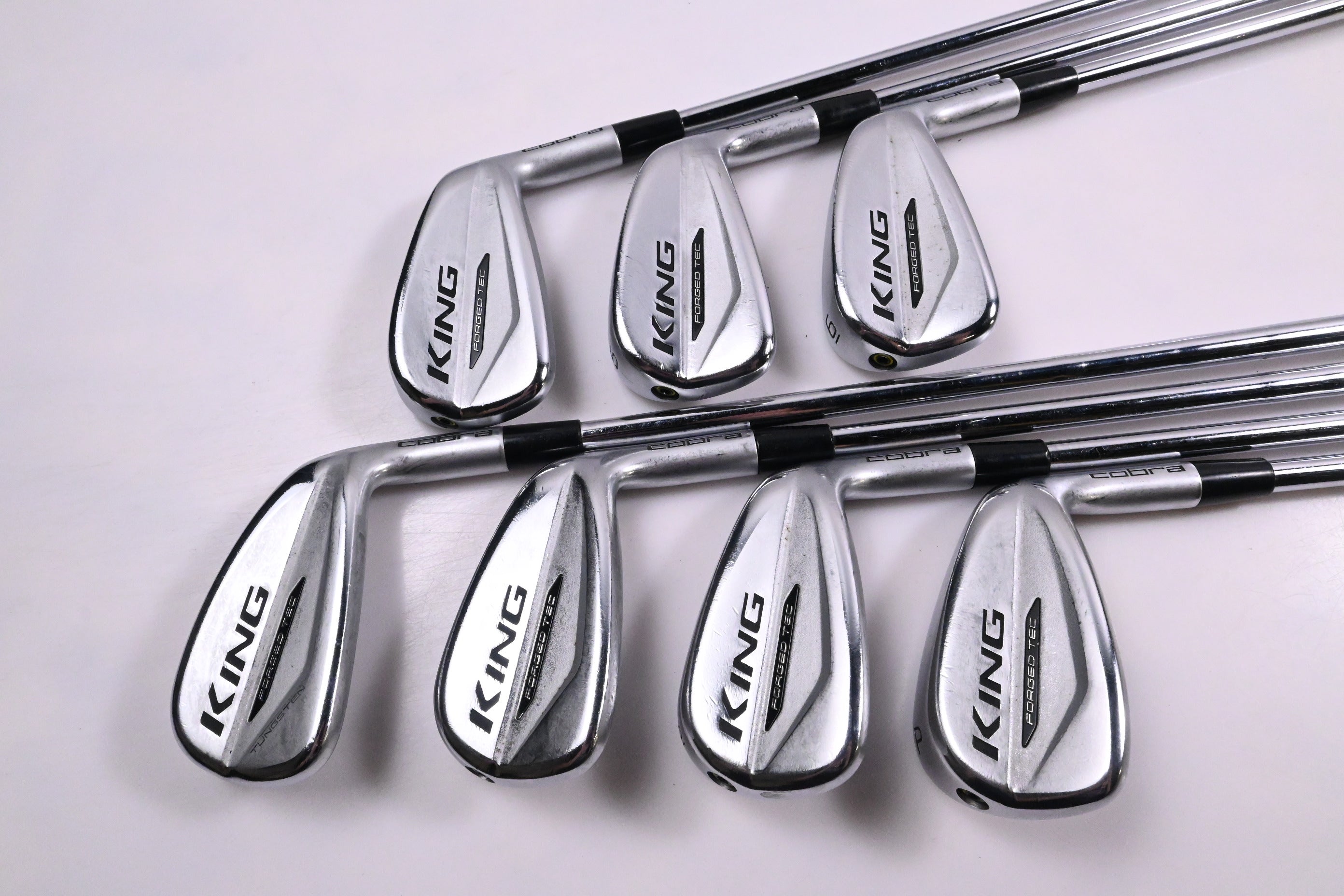 Cobra King Forged Tec 2020 Irons / 4-PW / Regular Flex KBS $-Taper Lite Shafts