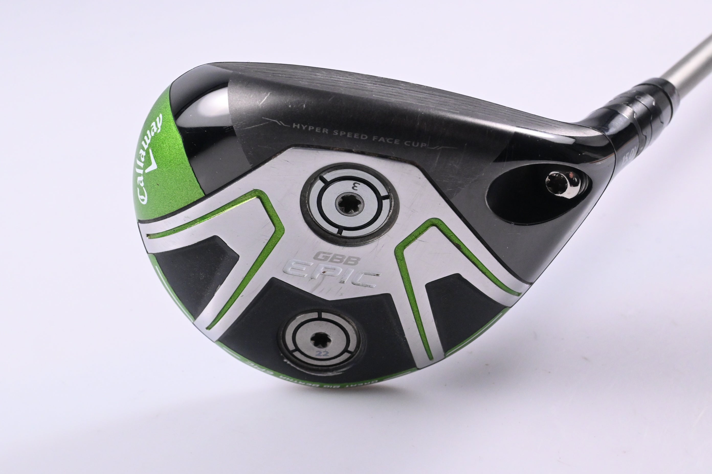 Callaway GBB Epic Sub Zero #3 Wood / 15 Degree / Stiff Flex Diamana D+ 60 Shaft