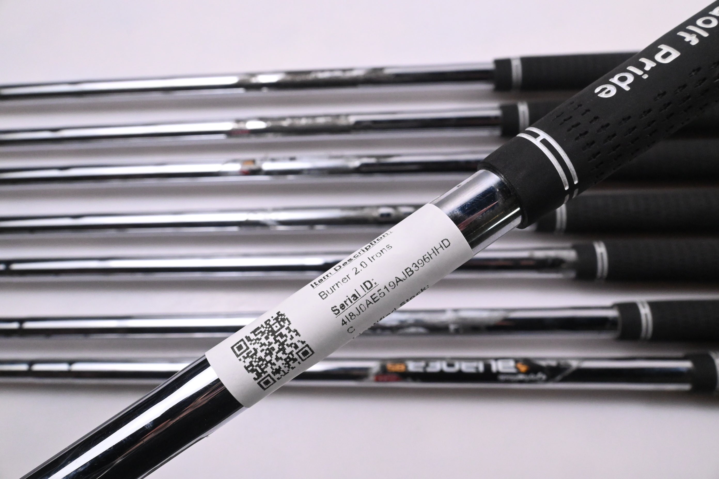 Left Hand Taylormade Burner 2.0 Irons / 5-PW+AW+SW / Regular Flex Burner 85