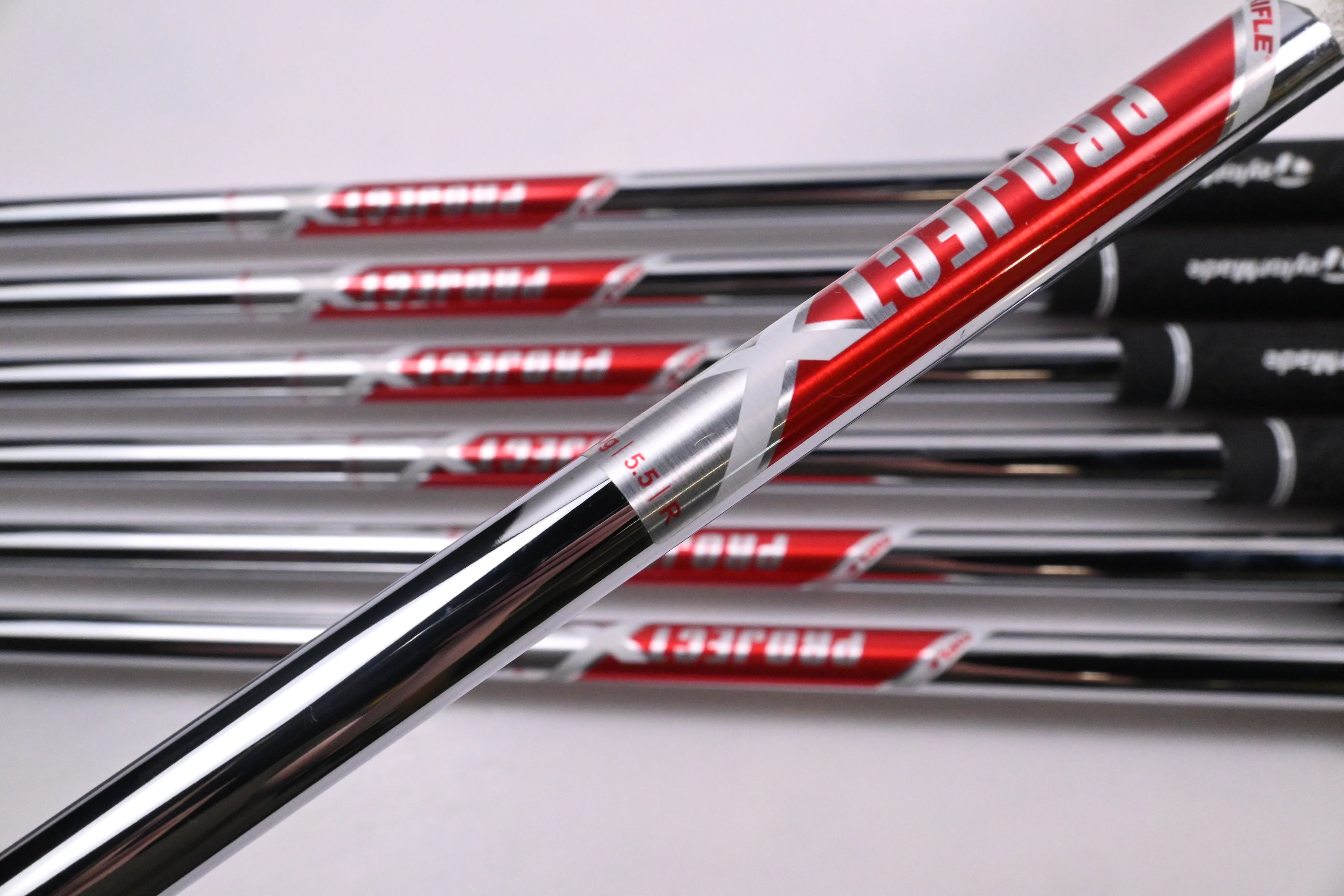 Taylormade P.7CB Irons / 4-PW / Regular Flex Project X Rifle Red 100 Shafts