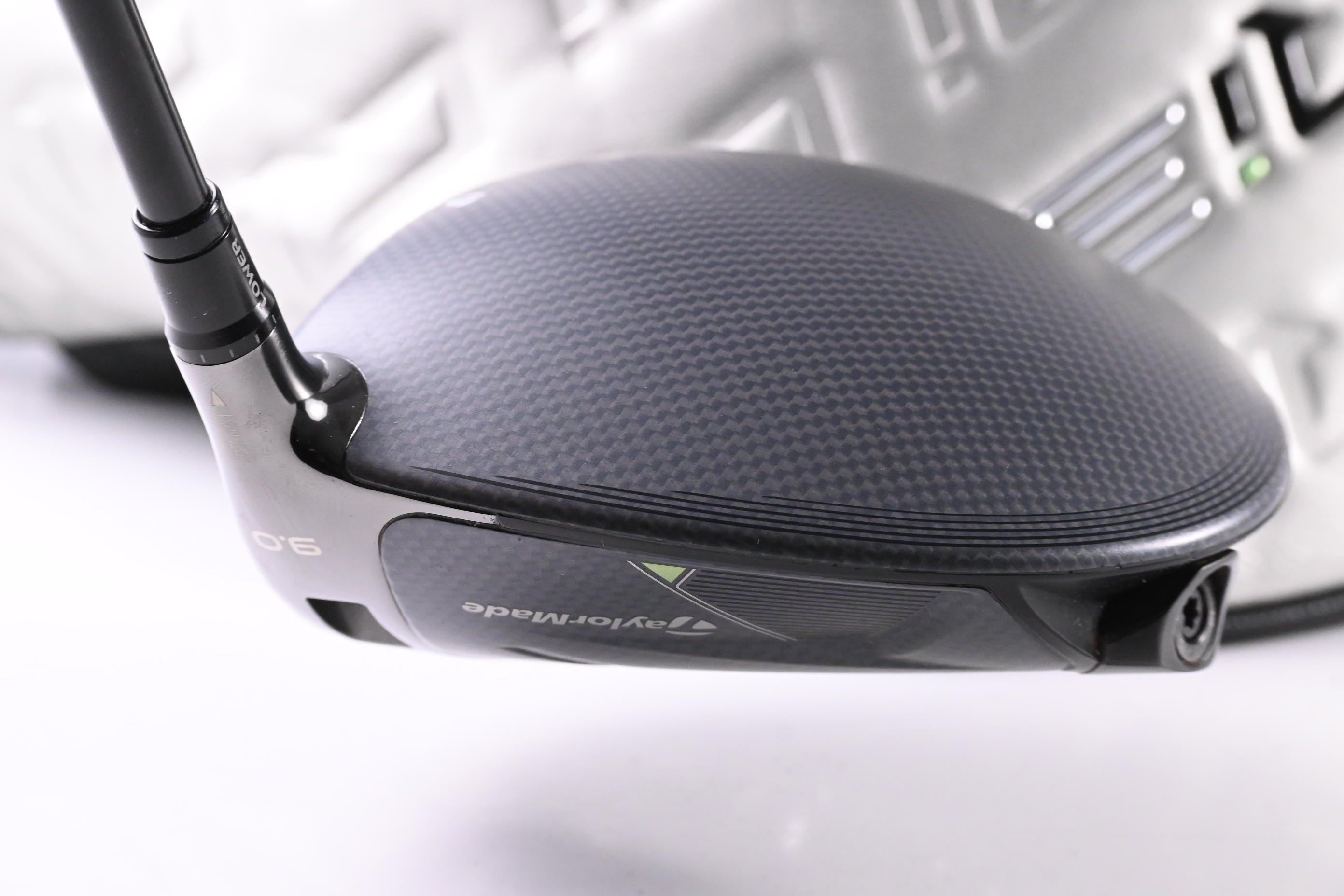 Taylormade Qi35 Driver / 9 Degree / Stiff Flex Hzrdus Smoke RDX Black 60 Shaft