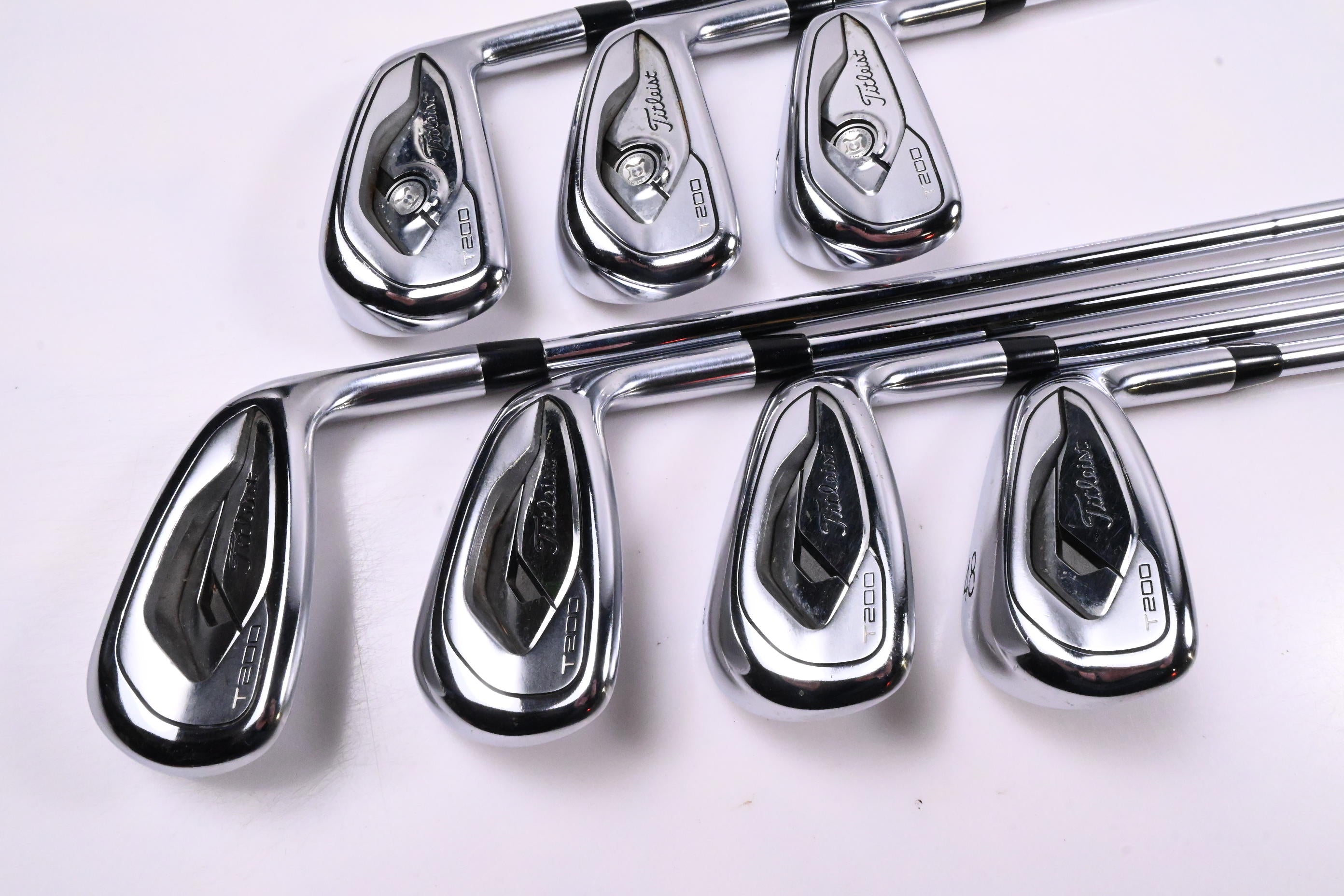 Titleist T200 2019 Irons / 5-PW+48° / Regular Flex N.S.Pro 880 AMC Shafts