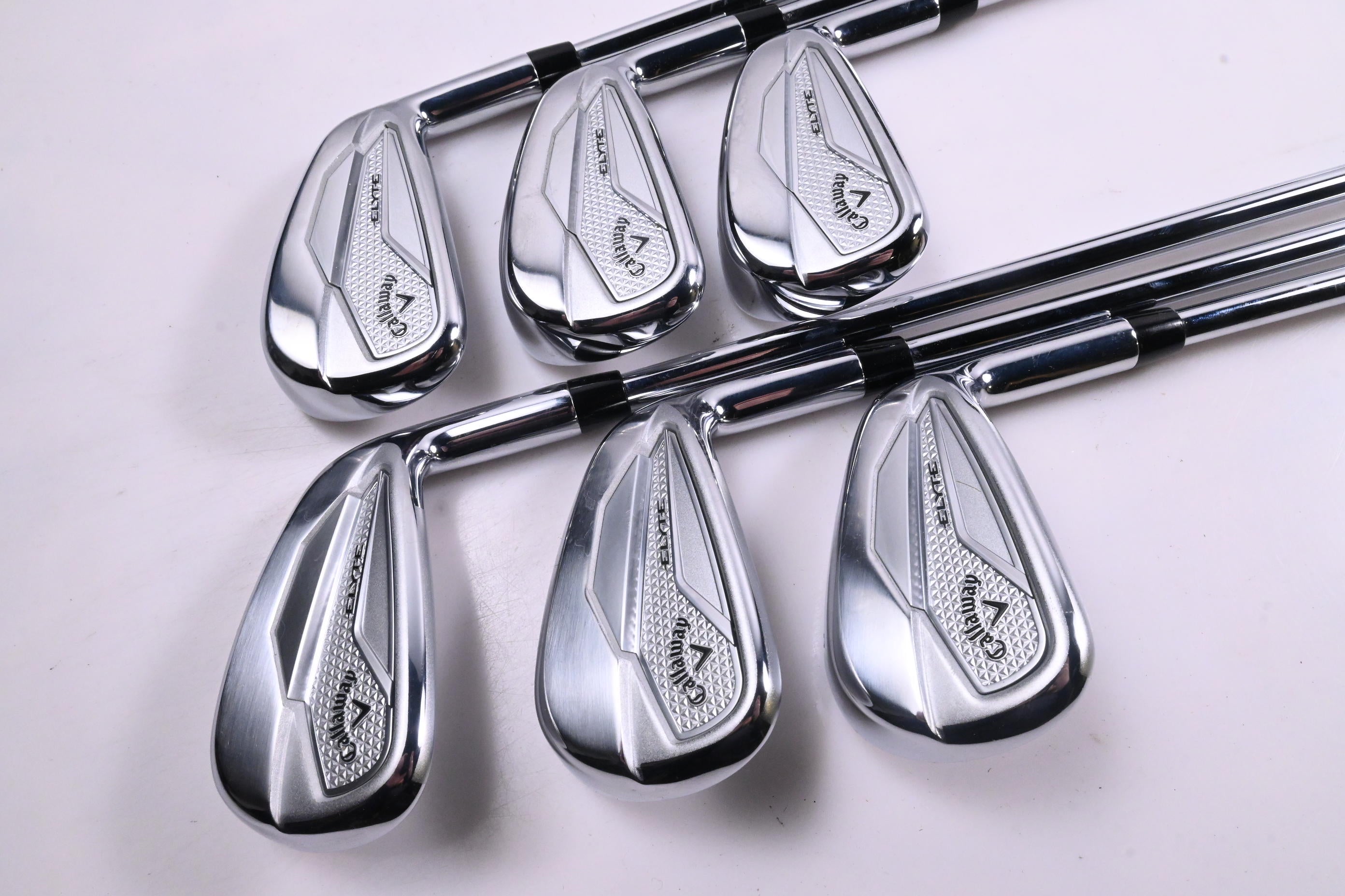 Callaway Elyte Irons / 5-PW / Regular Flex Vector 80 Shafts