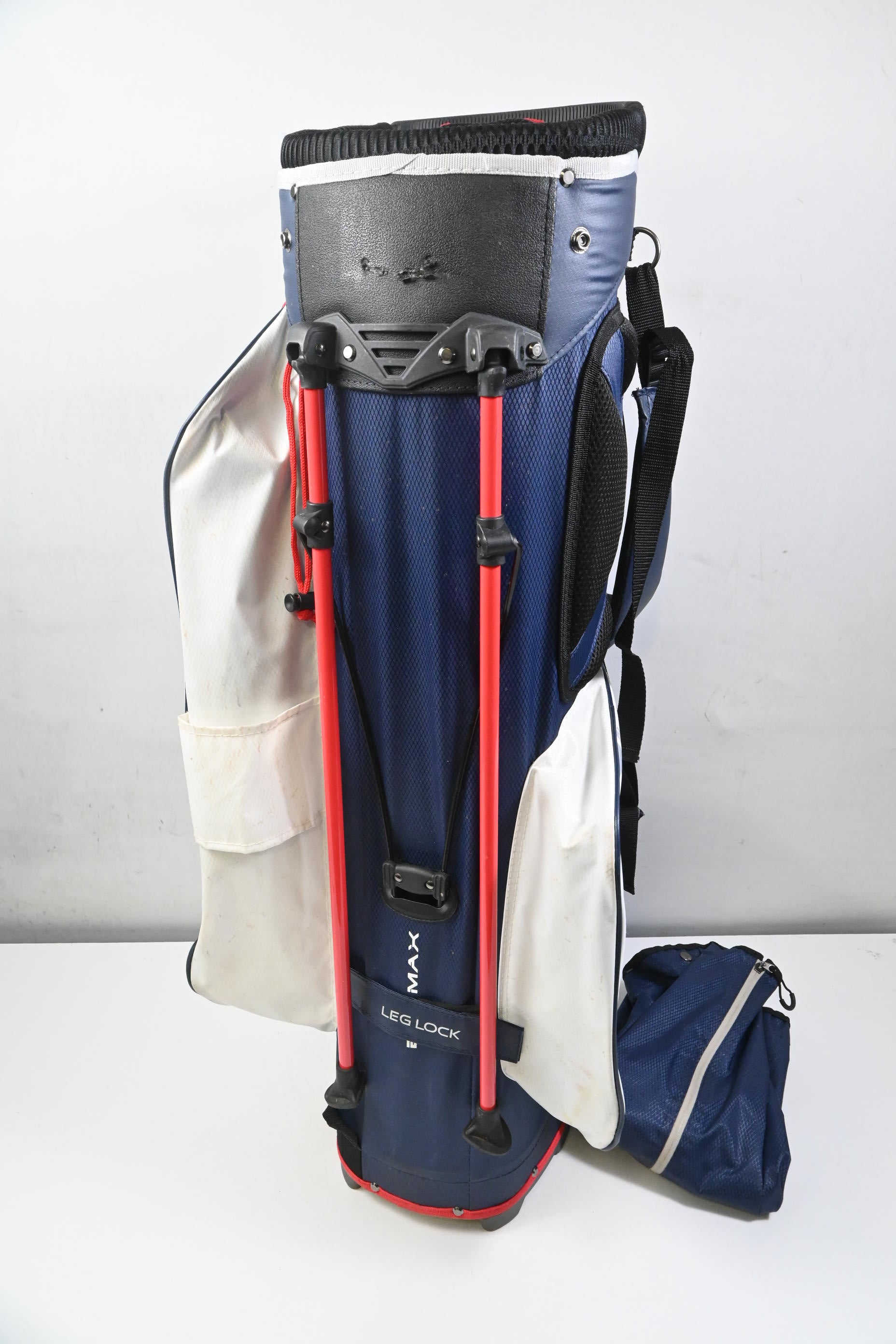 Big Max Hybrid Stand Bag / 14-Way Divider / Blue, White & Red