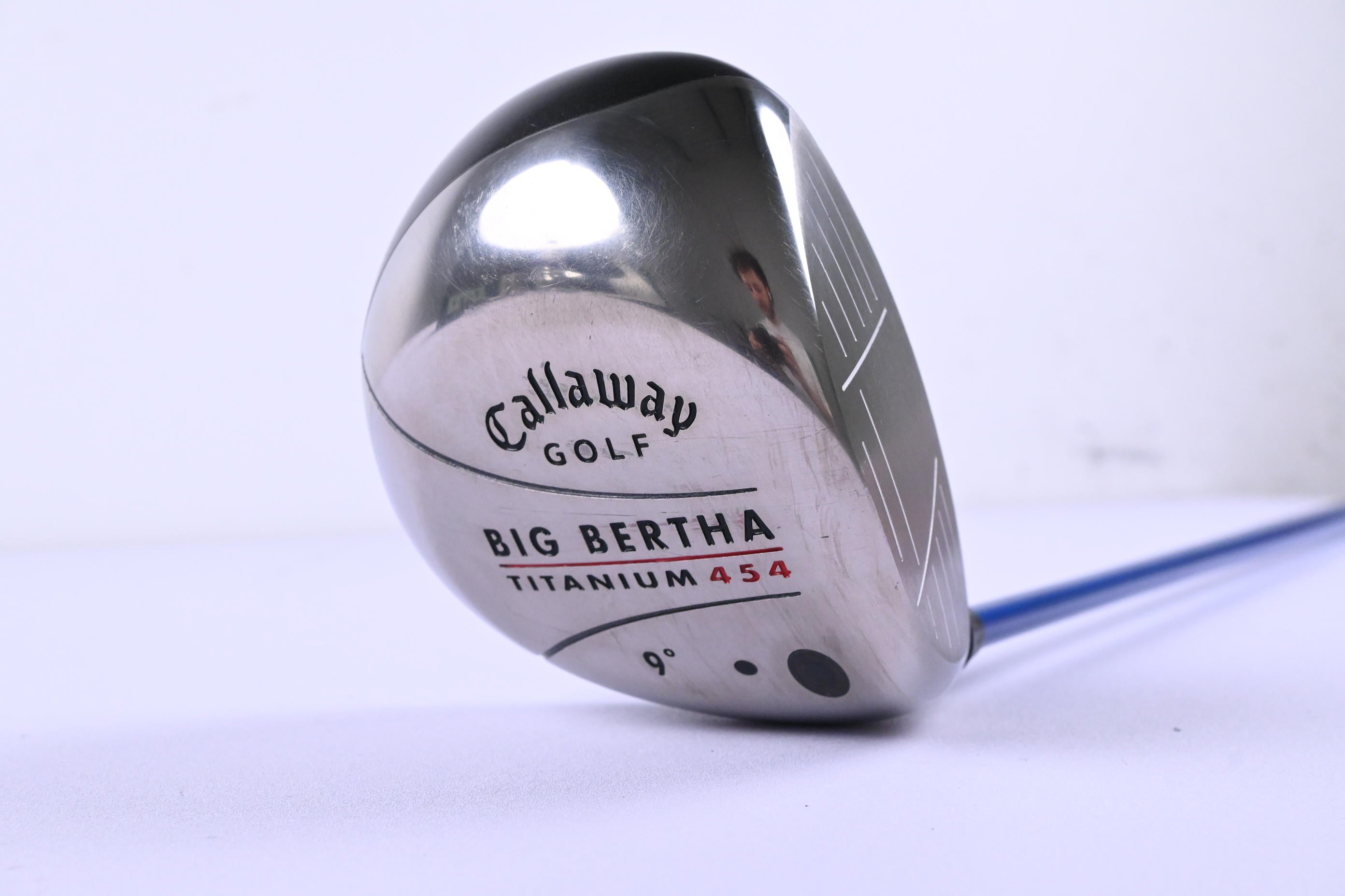 Callaway Big Bertha Titanium Driver / 9 Degree / Stiff Flex Grafalloy Blue Shaft