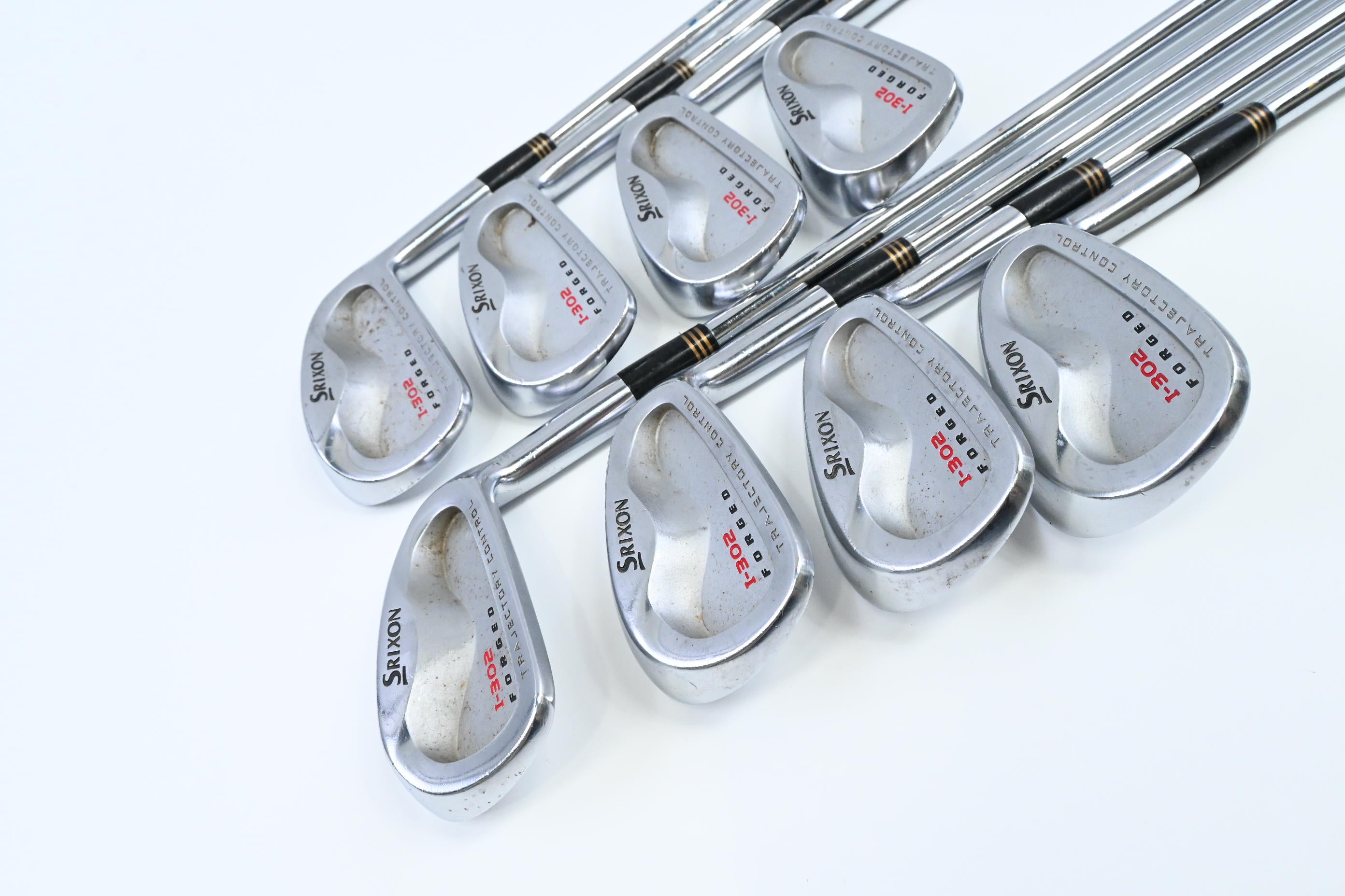Srixon I-302 Forged Irons / 3-PW / Stiff Flex FCM Rifle Shafts