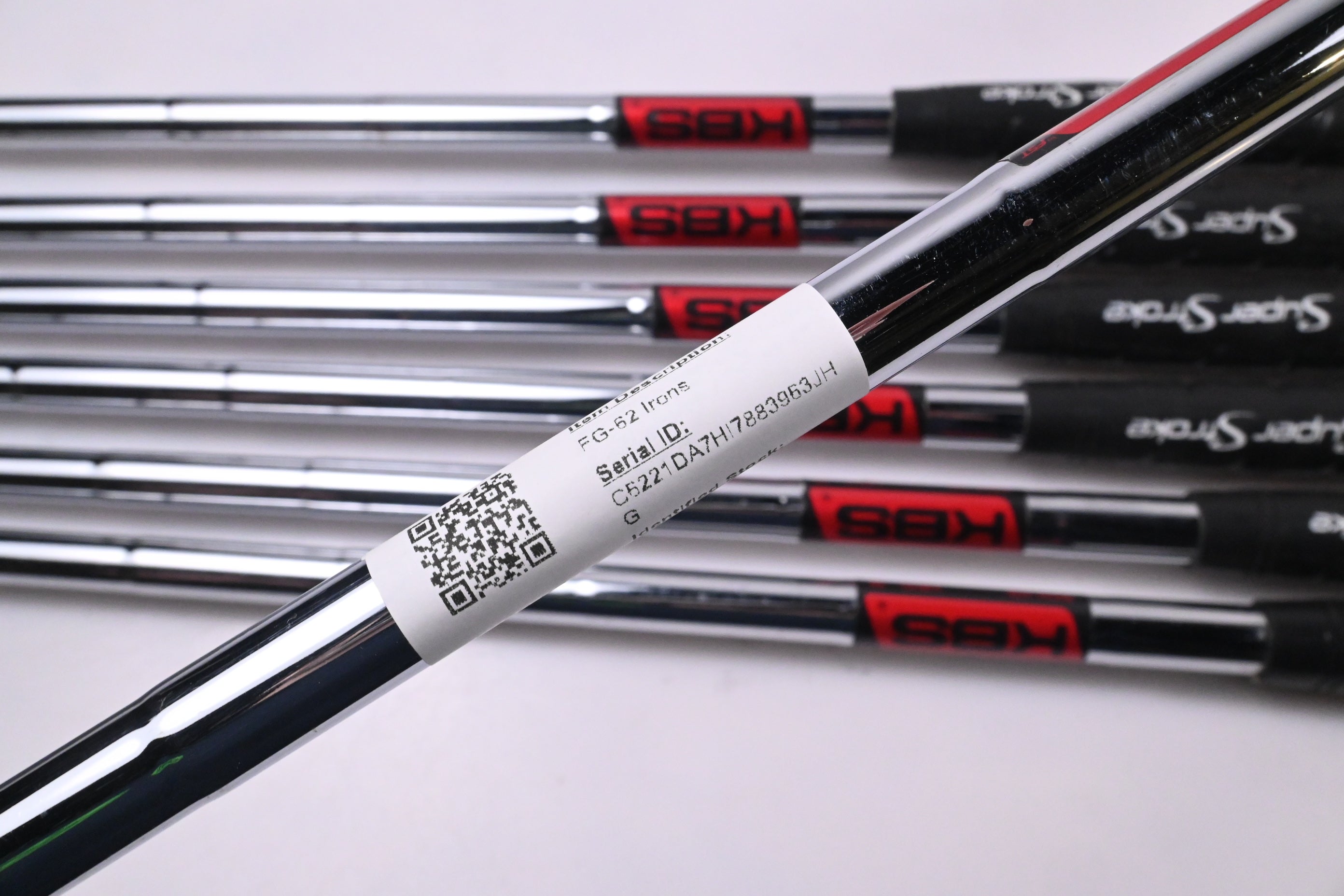 Wilson FG-62 Irons / 4-PW / Stiff Flex KBS Tour 120 Shafts