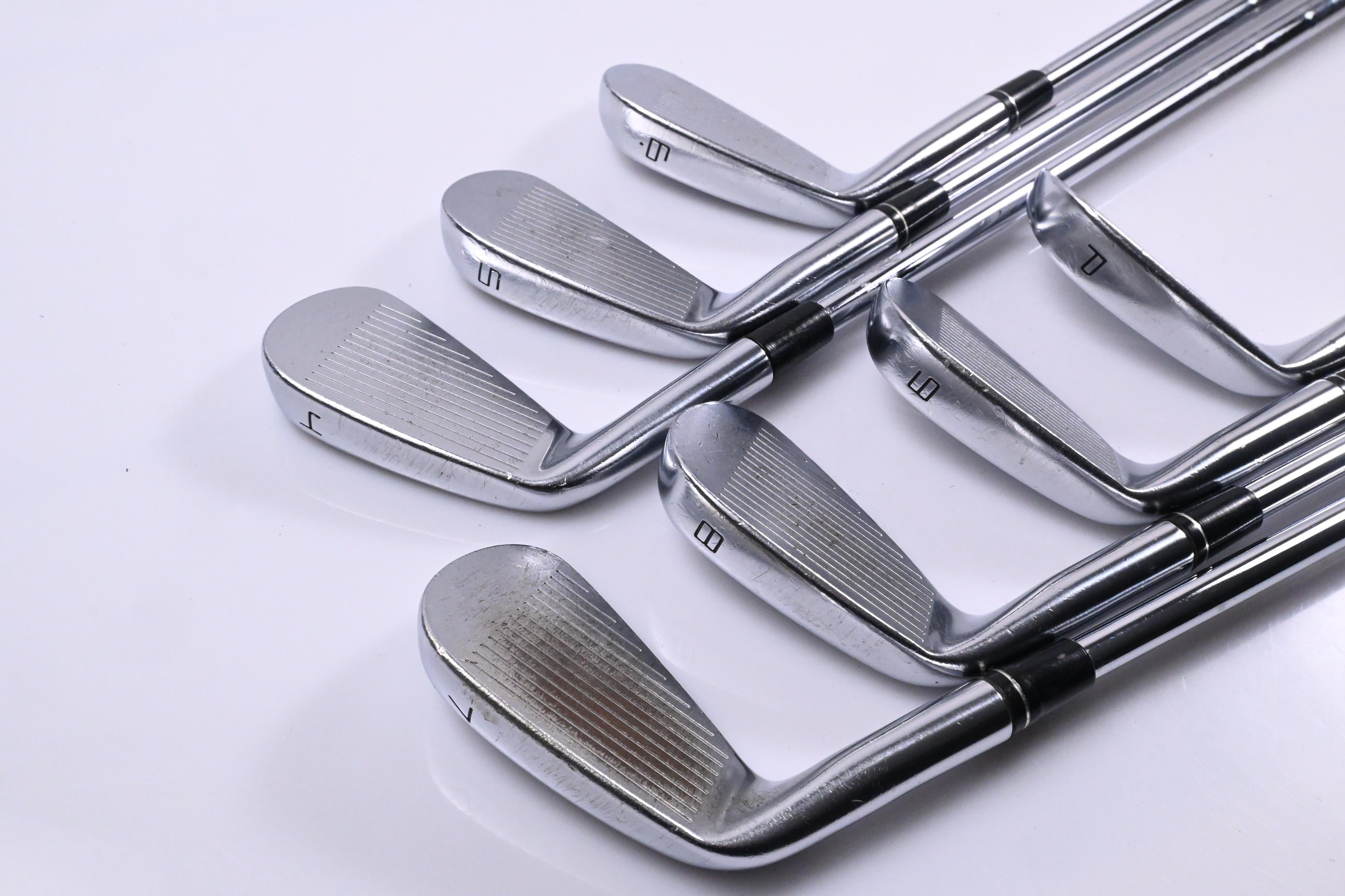 Taylormade P730 Irons / 4-PW / Stiff Flex KBS Tour Steel Shafts