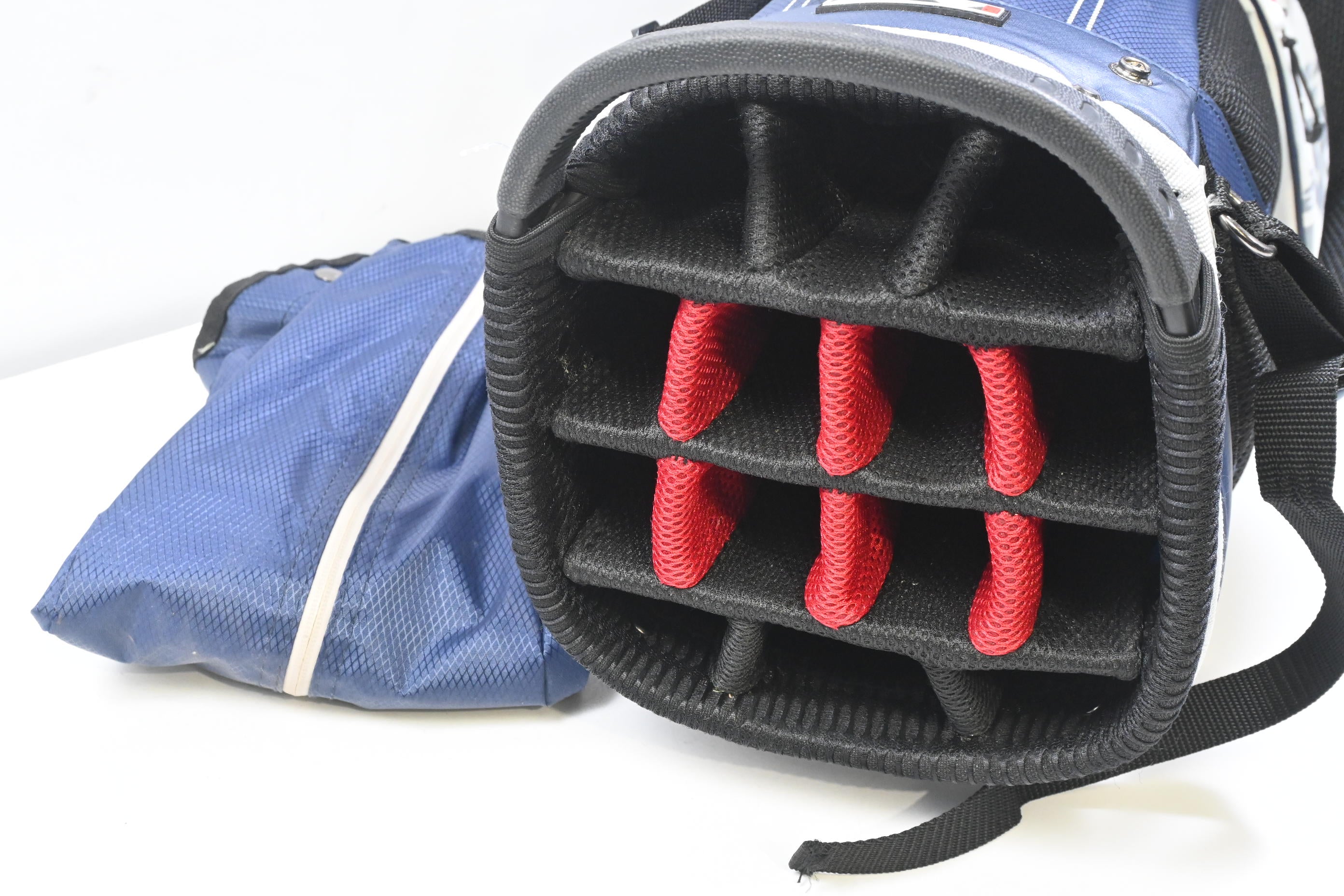 Big Max Hybrid Stand Bag / 14-Way Divider / Blue, White & Red