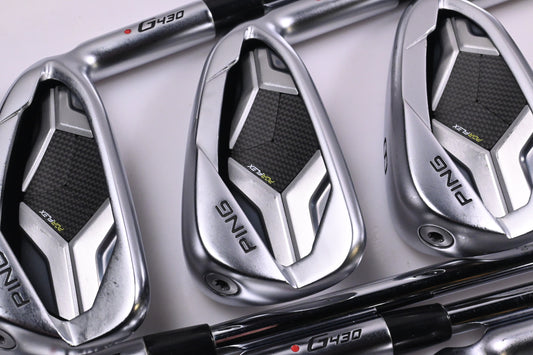 Ping G430 Irons / 6-PW+50°+58° / Red Dot / Regular Flex Ping AWT 2.0 Shafts