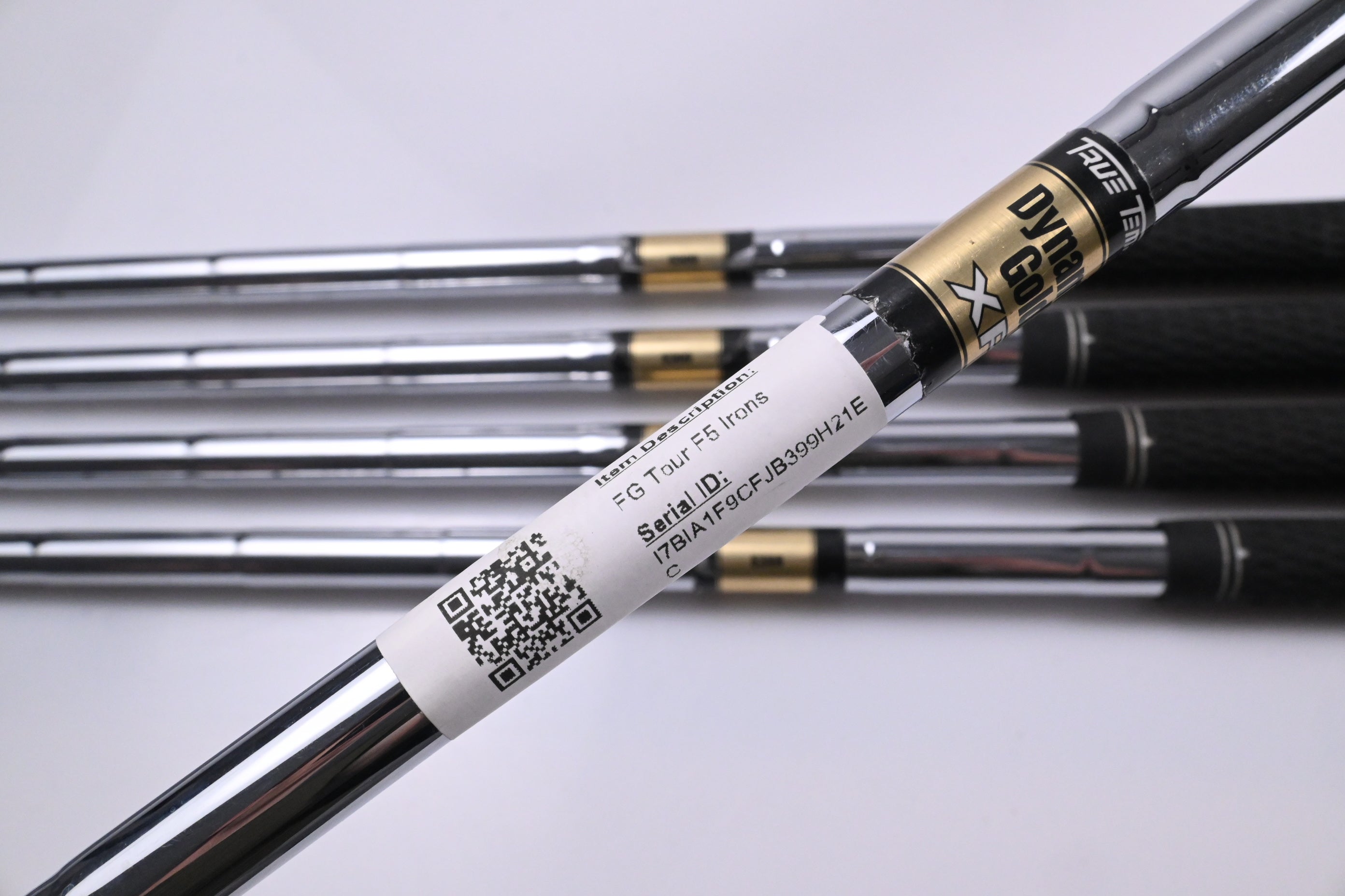 Wilson FG Tour F5 Irons / 6-PW / Stiff Flex Dynamic Gold XP S300 Shafts