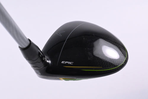 Callaway Epic Flash #3 Wood / 13.5 Degree / Stiff Flex Evenflow Green 65 Shaft