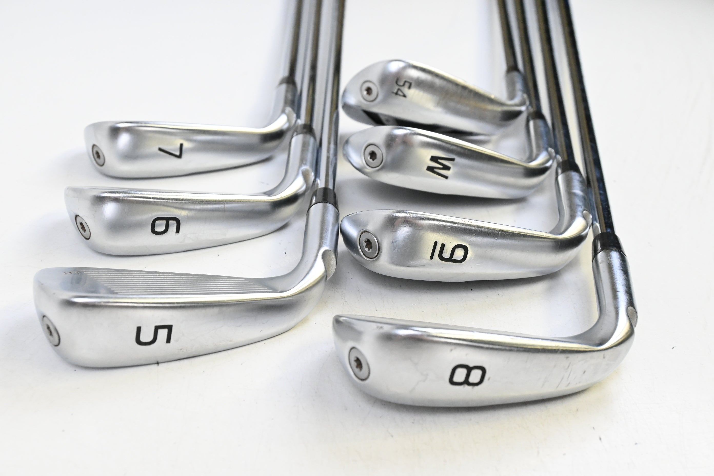 Ping G430 Irons / 5-PW+SW / Black Dot / Regular Flex Ping AWT 2.0 Shafts