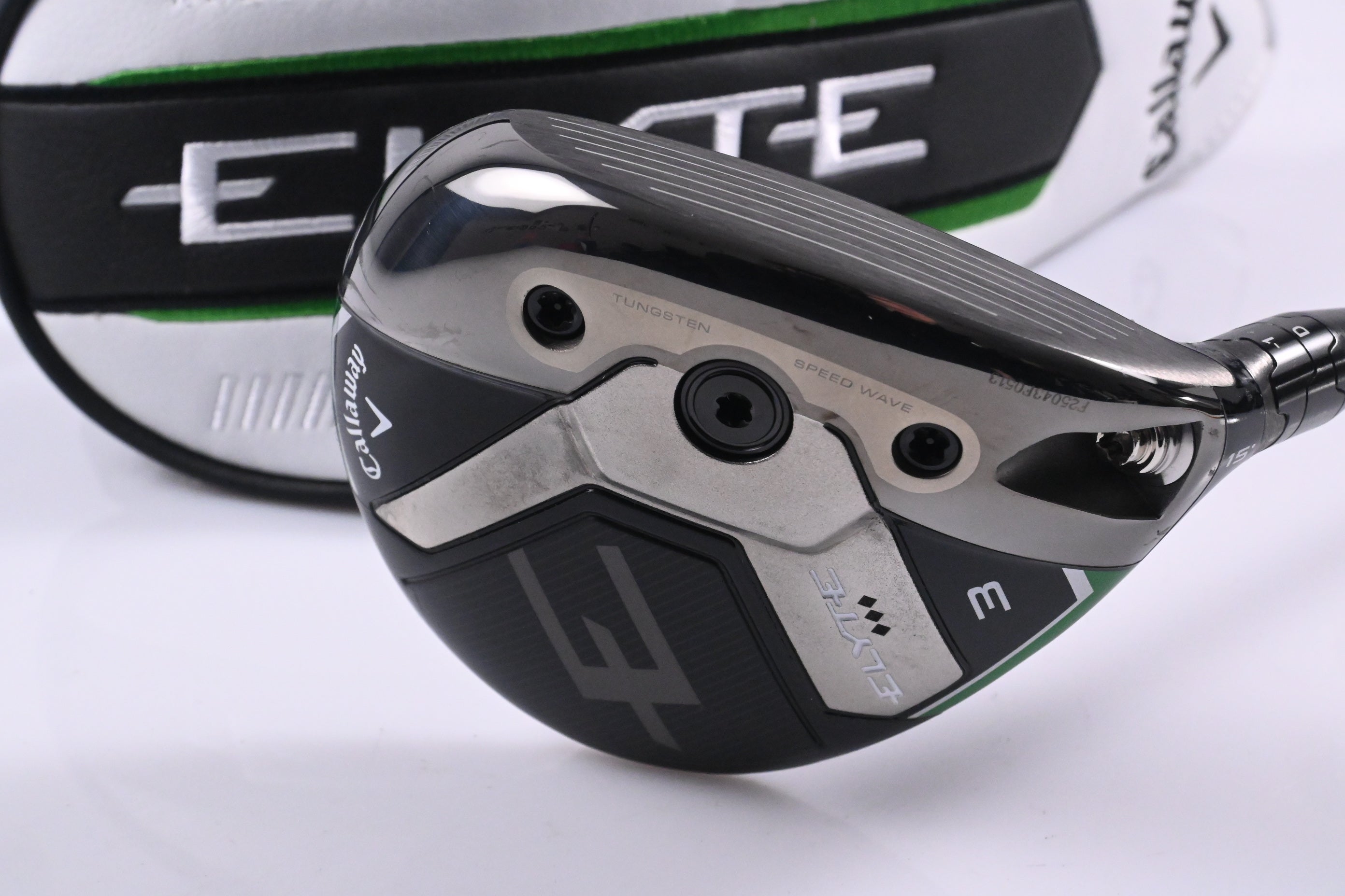 Callaway Elyte Triple Diamond #3 Wood / 15 Degree / Stiff Flex Denali Charcoal