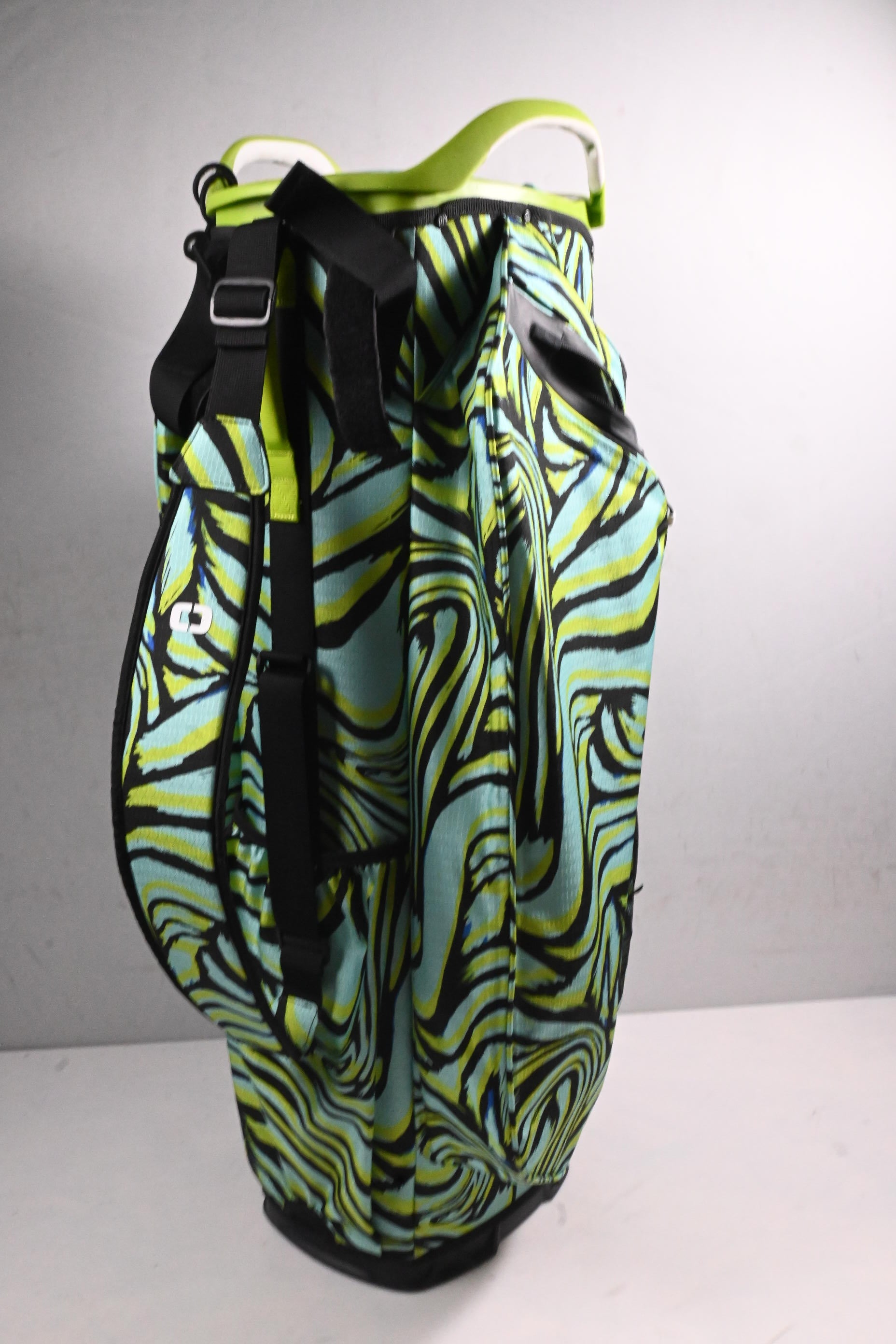 Ogio Silencer Cart Bag / 14-Way Divider / Green, Blue