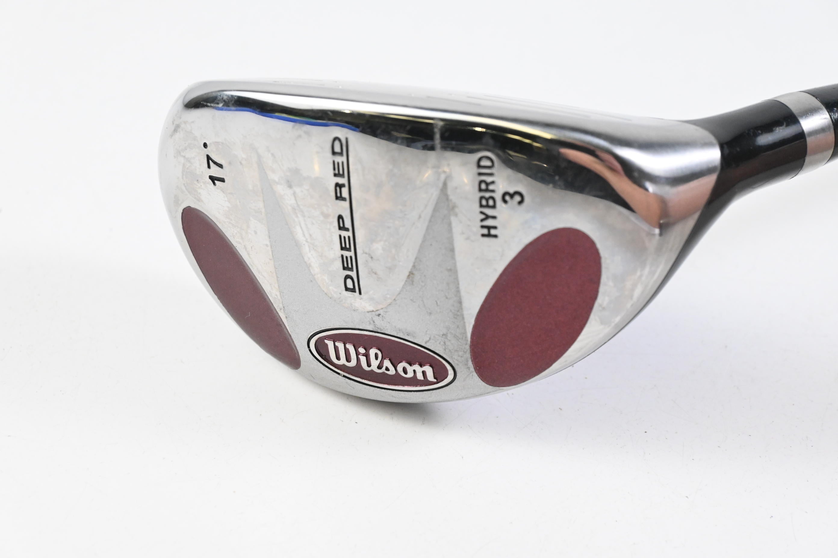 Wilson Deep Red #3 Hybrid / 17 Degree / Regular Flex Wilson Deep Red Shaft