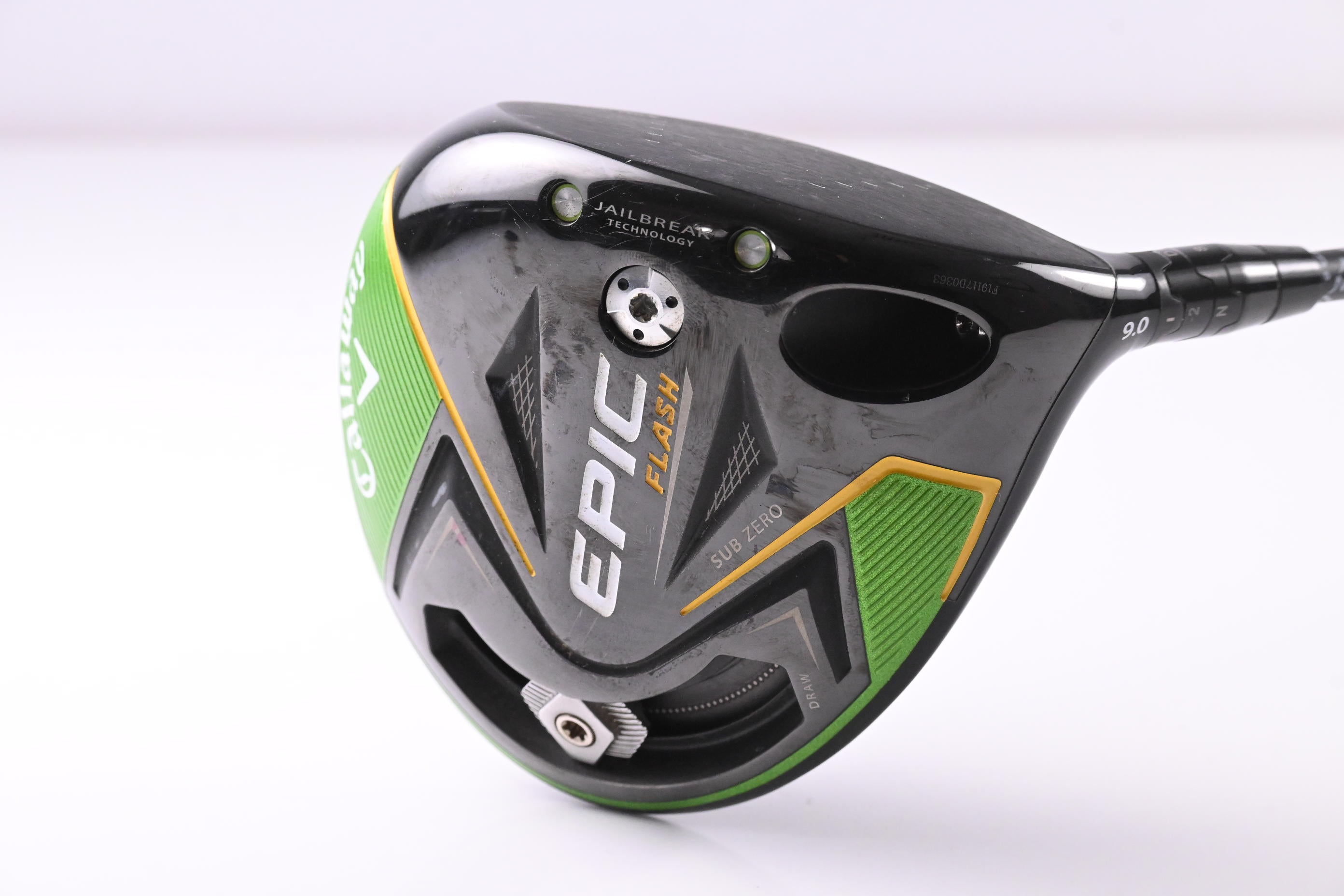 Callaway Epic Flash Sub Zero Driver / 9 Degree / TX-Flex Project X Handcrafted