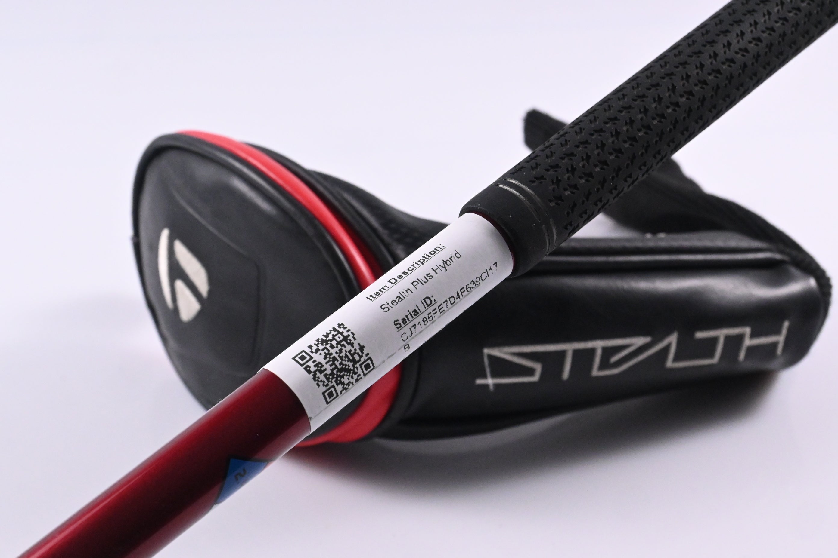 Taylormade Stealth Plus #4 Hybrid / 22 Degree / Stiff Flex HZRDUS RDX Smoke Red