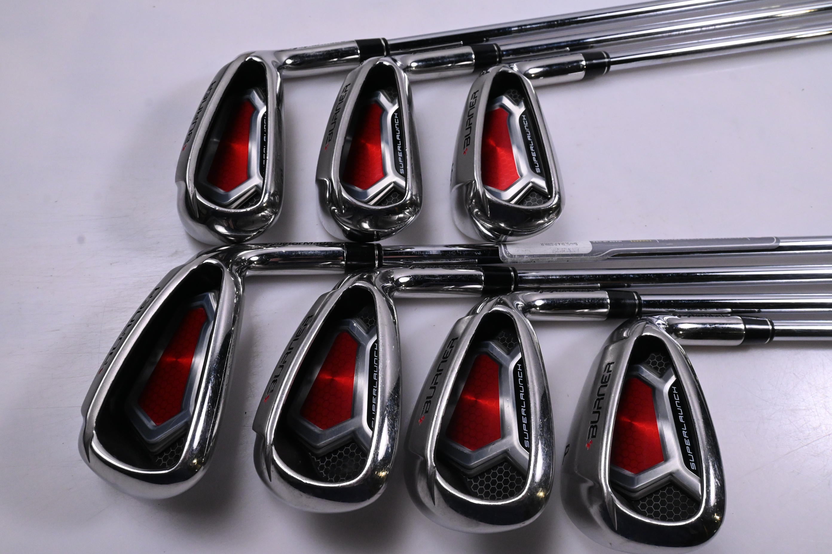 Taylormade Burner Superlaunch Irons / 4-PW / Regular Flex Taylormade 85 Shafts