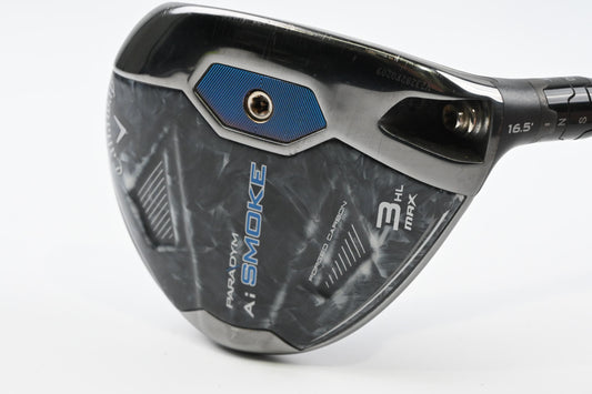 Paradym Ai Smoke Max #3 HL Wood / 16.5 Degree / Regular Flex Cypher Fifty