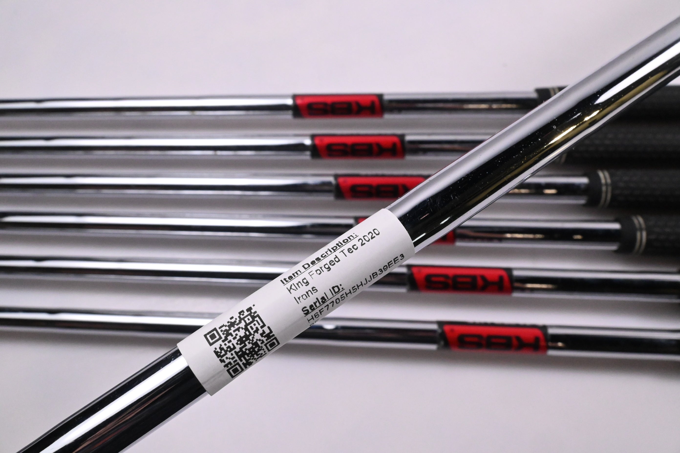 Cobra King Forged Tec 2020 Irons / 4-PW / Regular Flex KBS $-Taper Lite Shafts