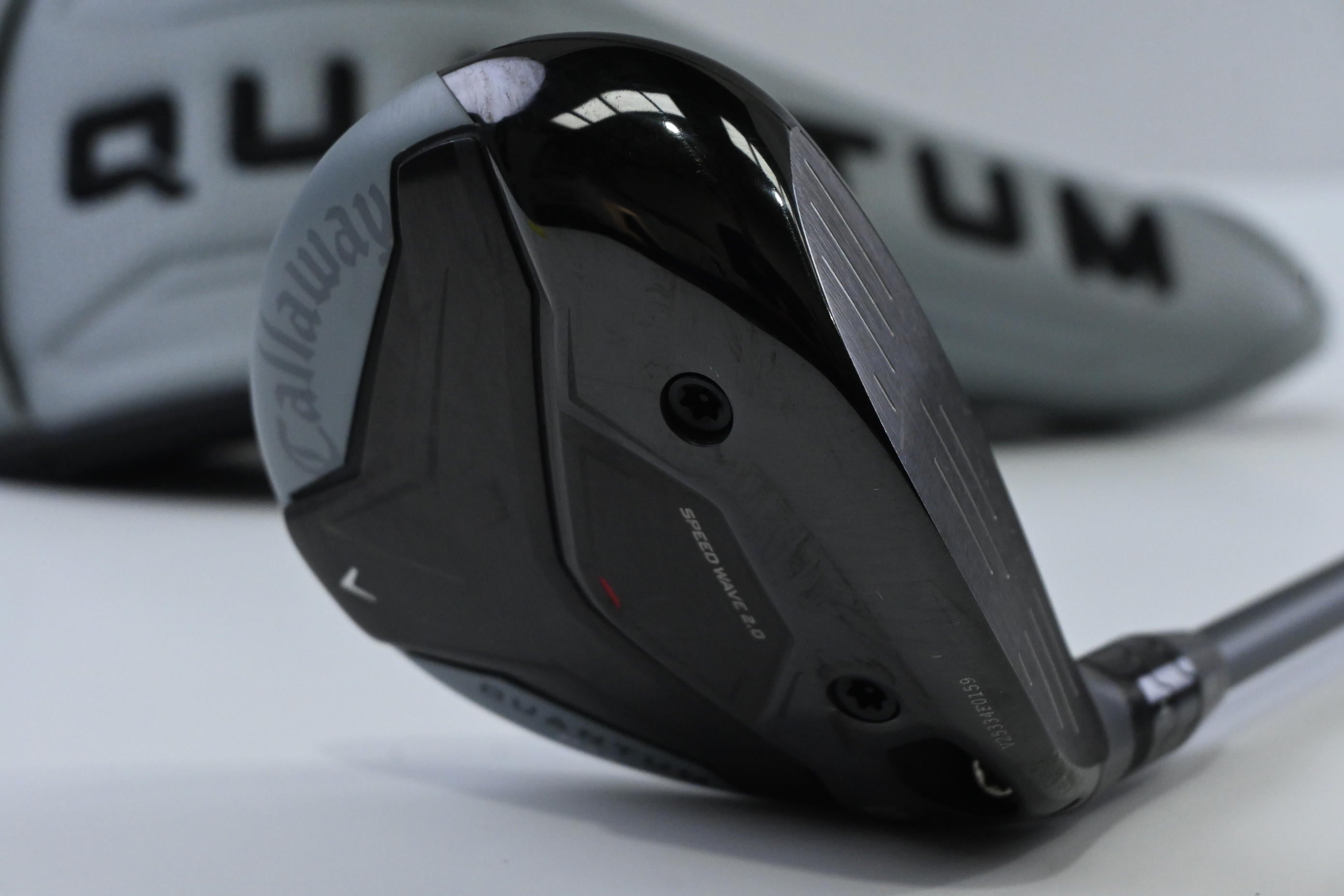 Callaway Quantum Max #5 Wood / 18 Degree / Stiff Flex Denali Frost Silver 60
