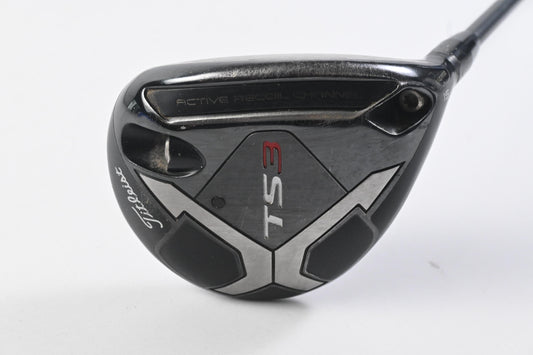 Titleist TS3 #3 Wood / 15 Degree / Stiff Flex Hzrdus Smoke Black 70 Shaft