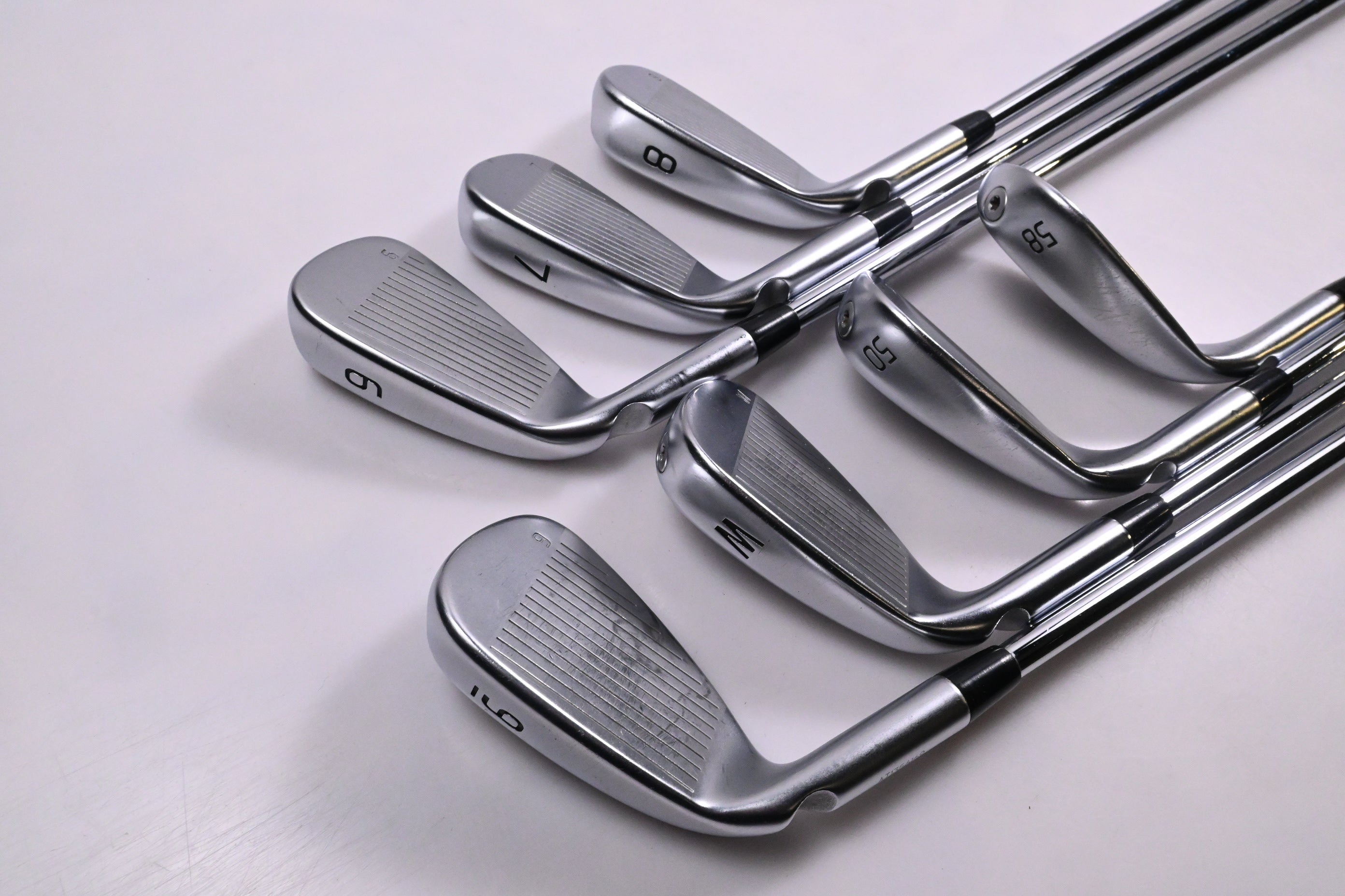 Ping G430 Irons / 6-PW+50°+58° / Red Dot / Regular Flex Ping AWT 2.0 Shafts