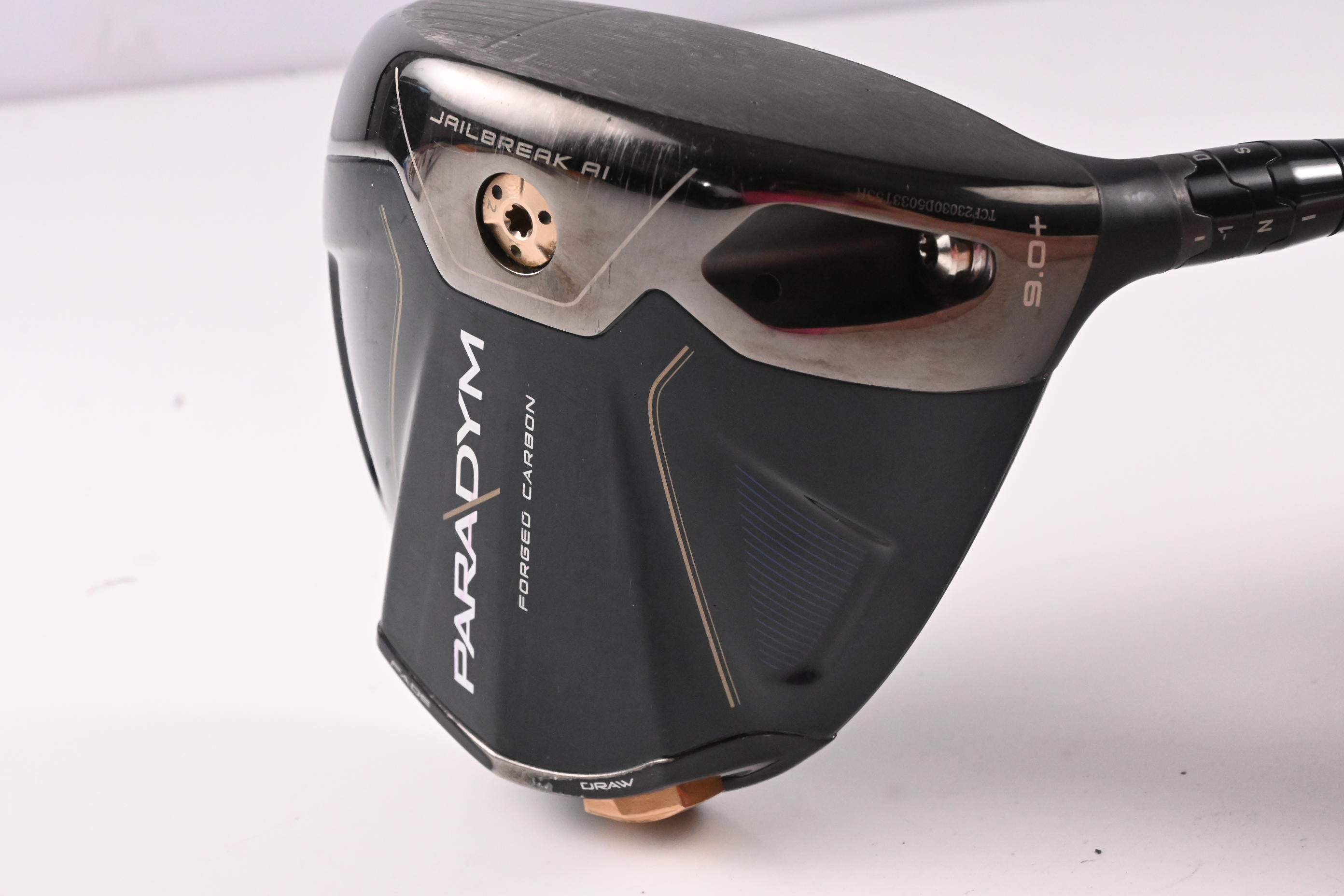 Tour Issue Callaway Paradym Driver / 9+ Degree / Stiff Flex Hzrdus Smoke RDX Red