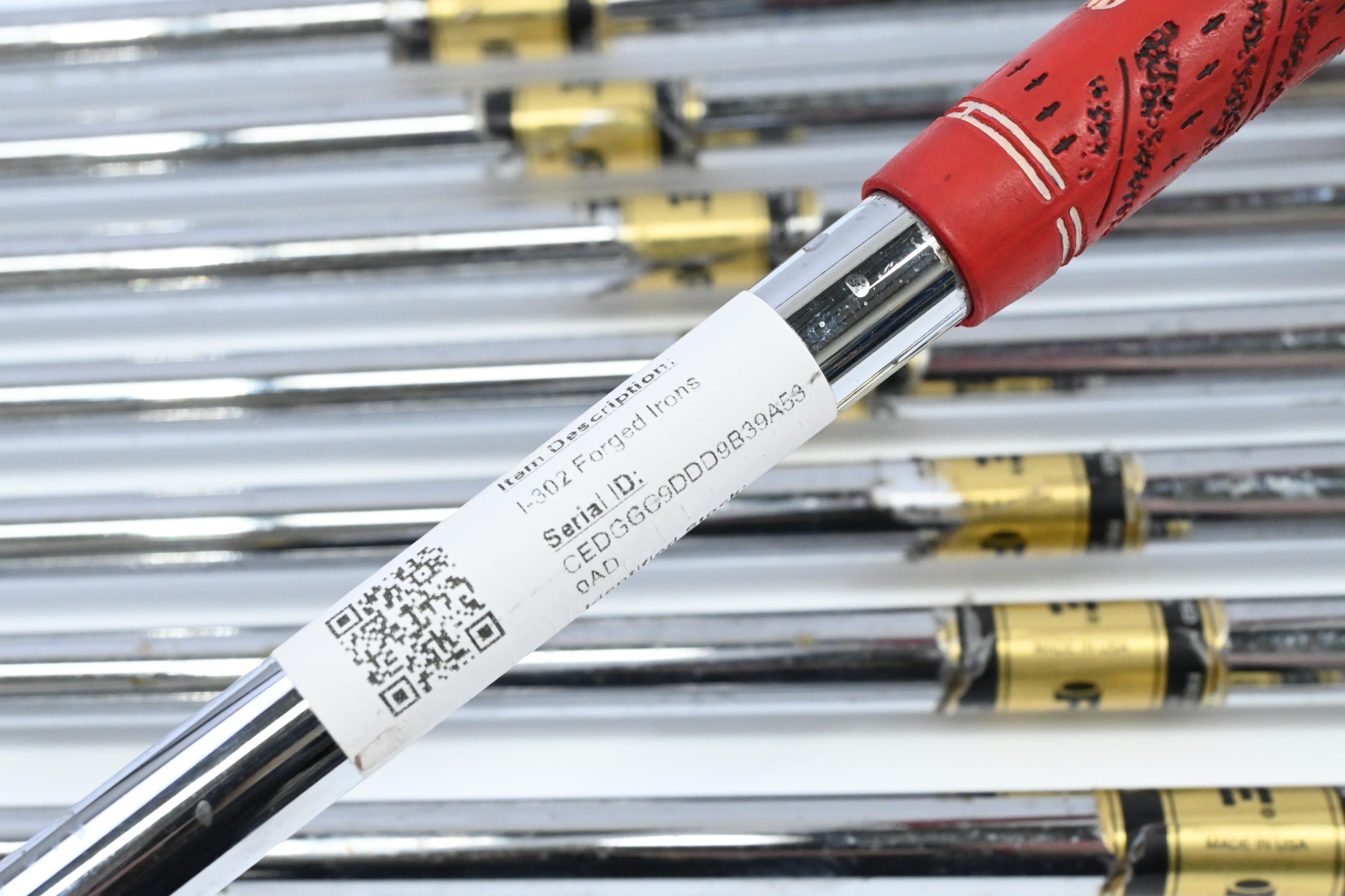 Srixon I-302 Forged Irons / 3-PW / Stiff Flex FCM Rifle Shafts